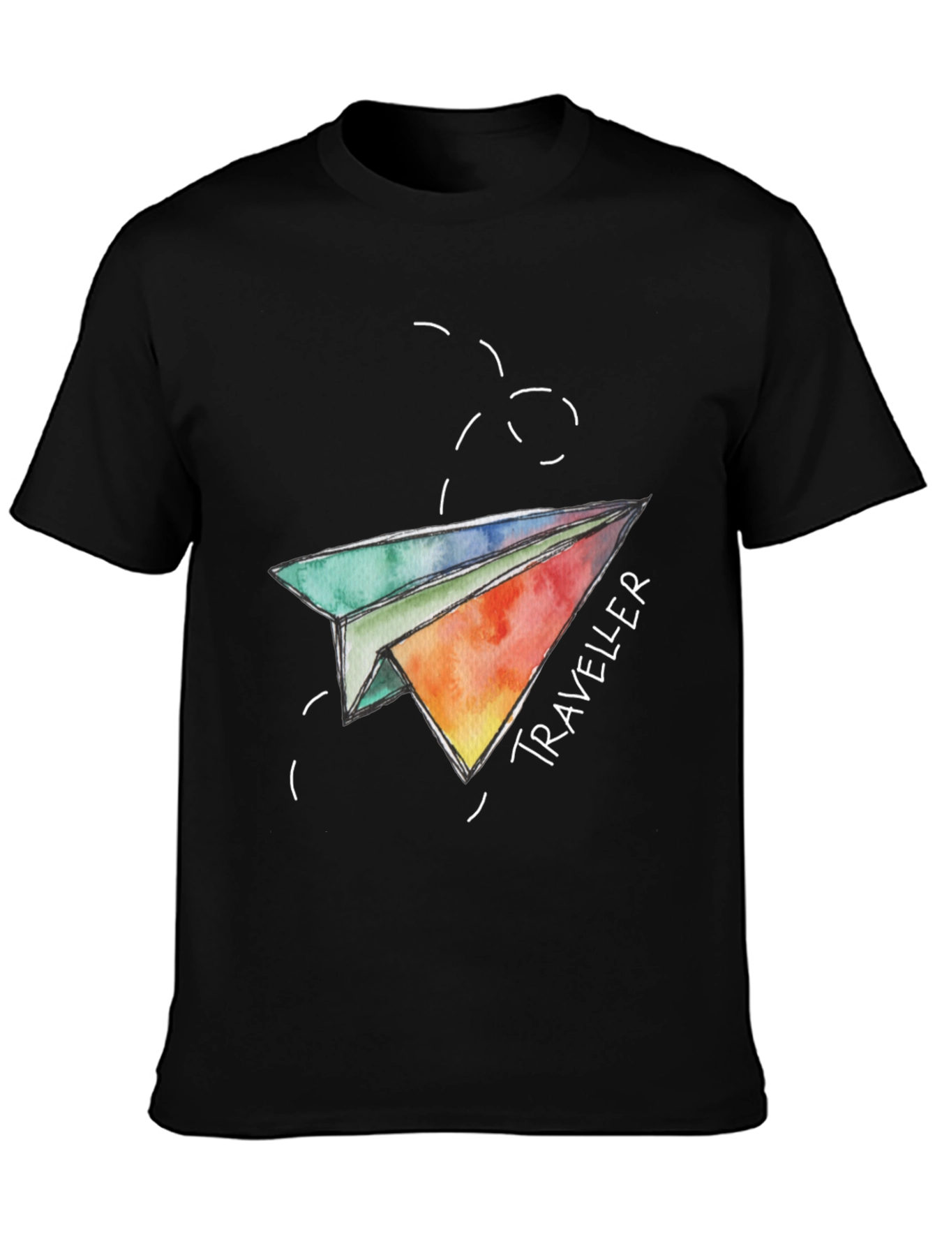 Traveler Paper Airplane Graphic Tee