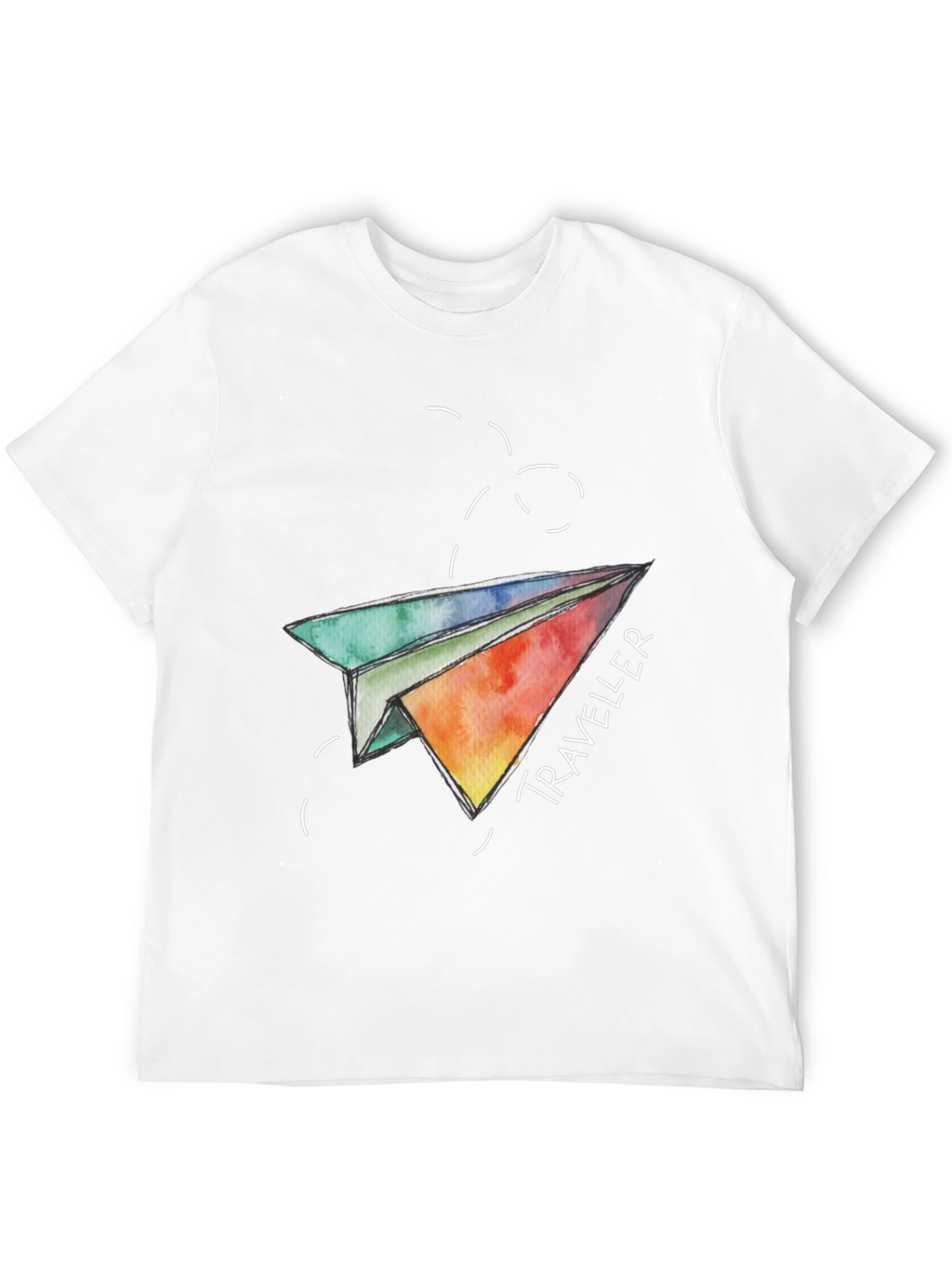 Traveler Paper Airplane Graphic Tee