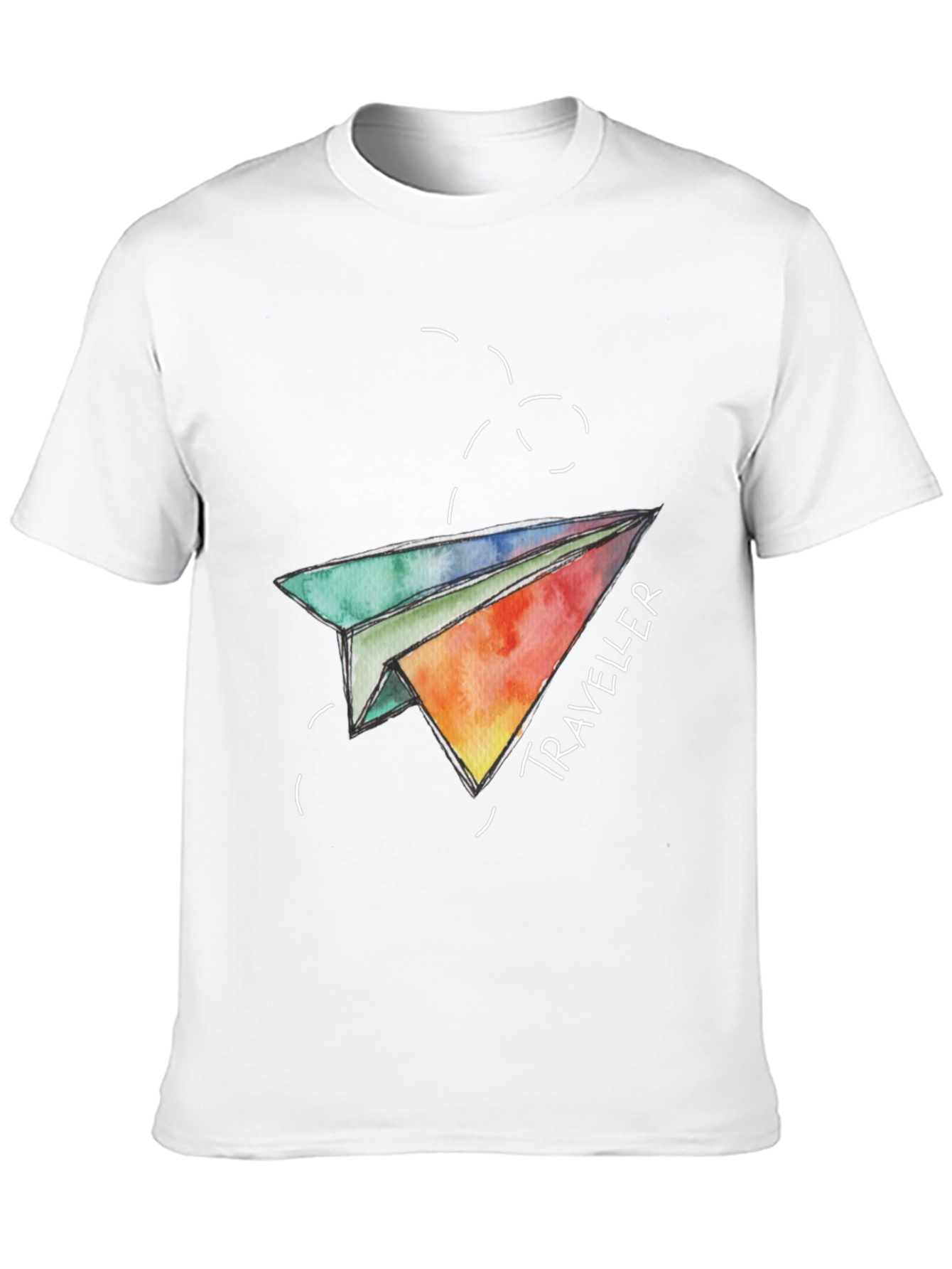 Traveler Paper Airplane Graphic Tee