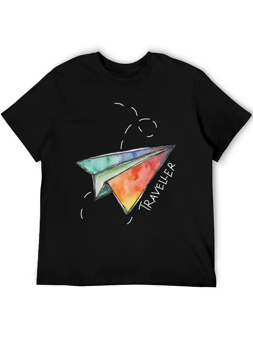 Traveler Paper Airplane Graphic Tee