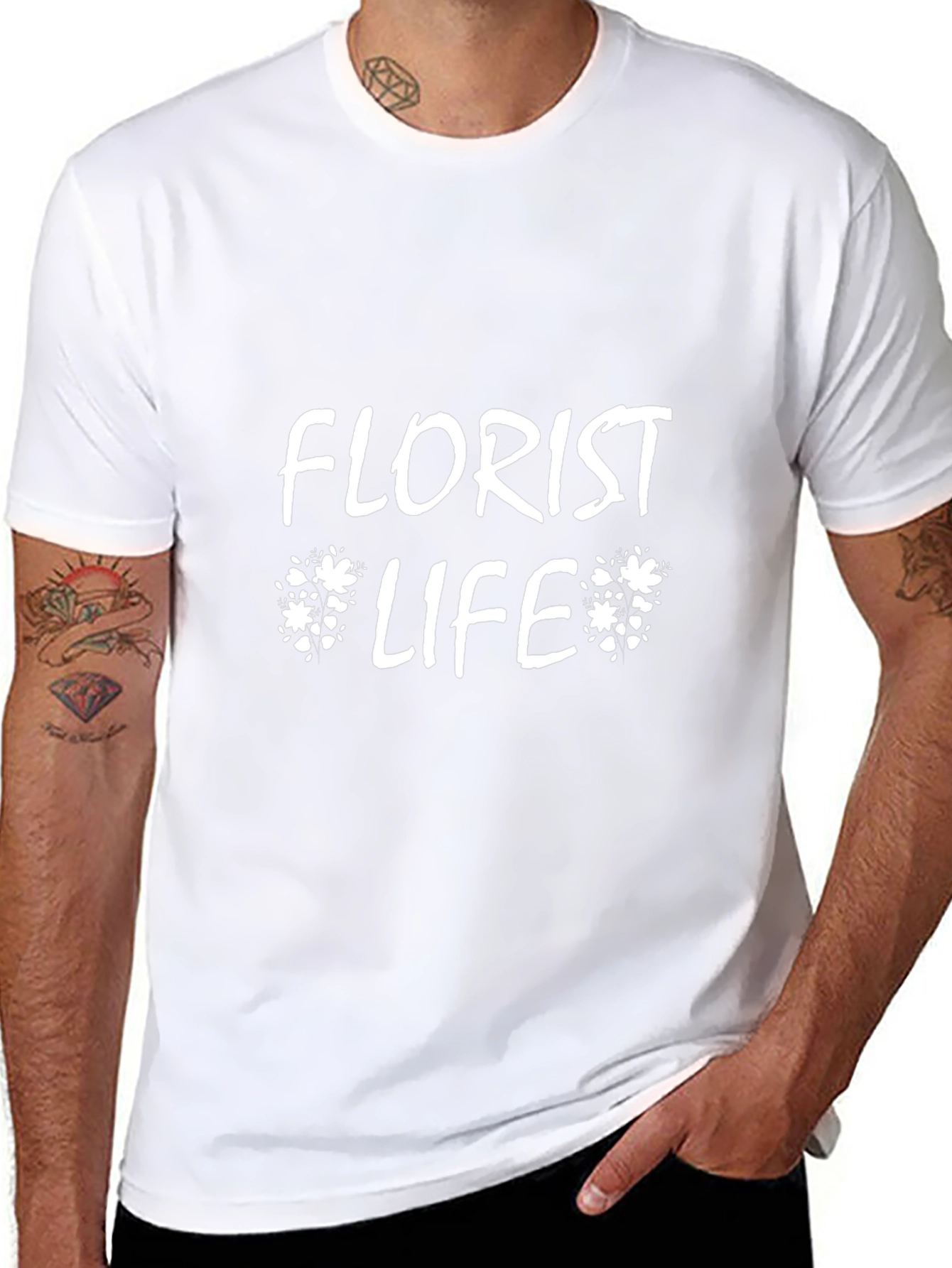 Florist Life T-Shirt - Stylish Floral Design