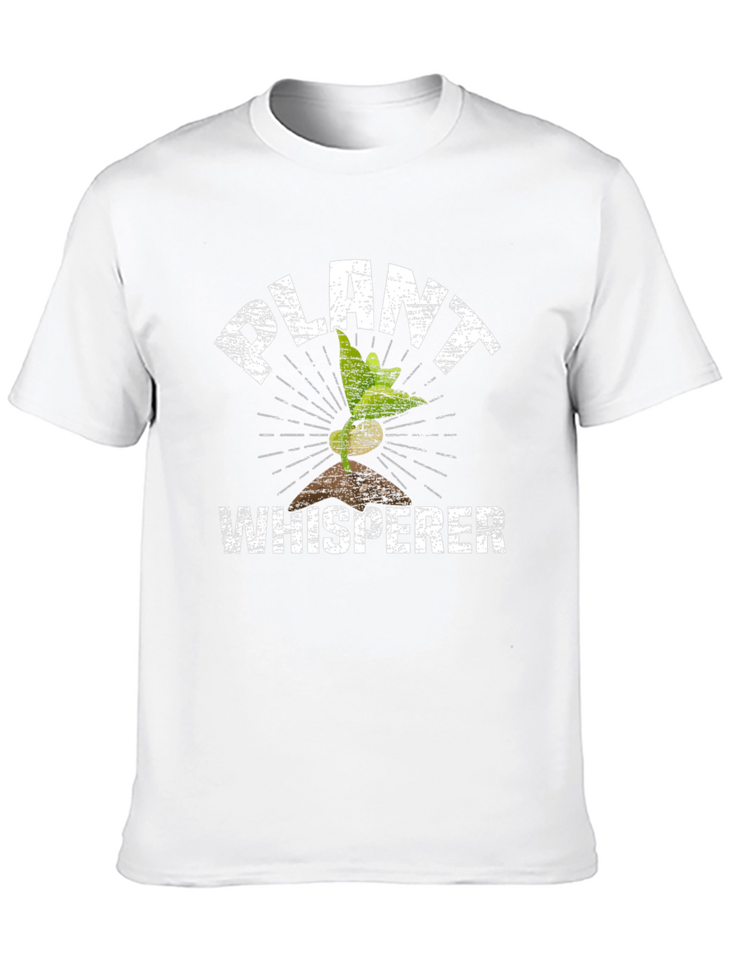 Plant Whisperer Graphic Tee - Black Cotton