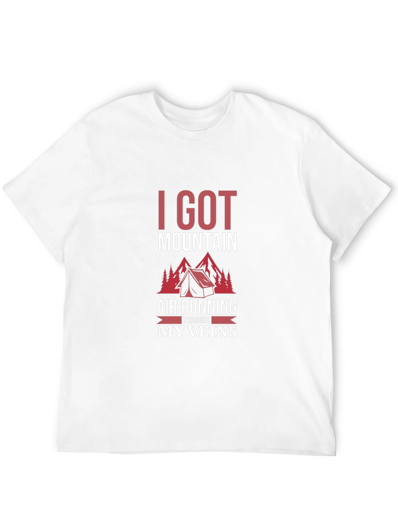 Mountain Air Running Through My Veins T-Shirt