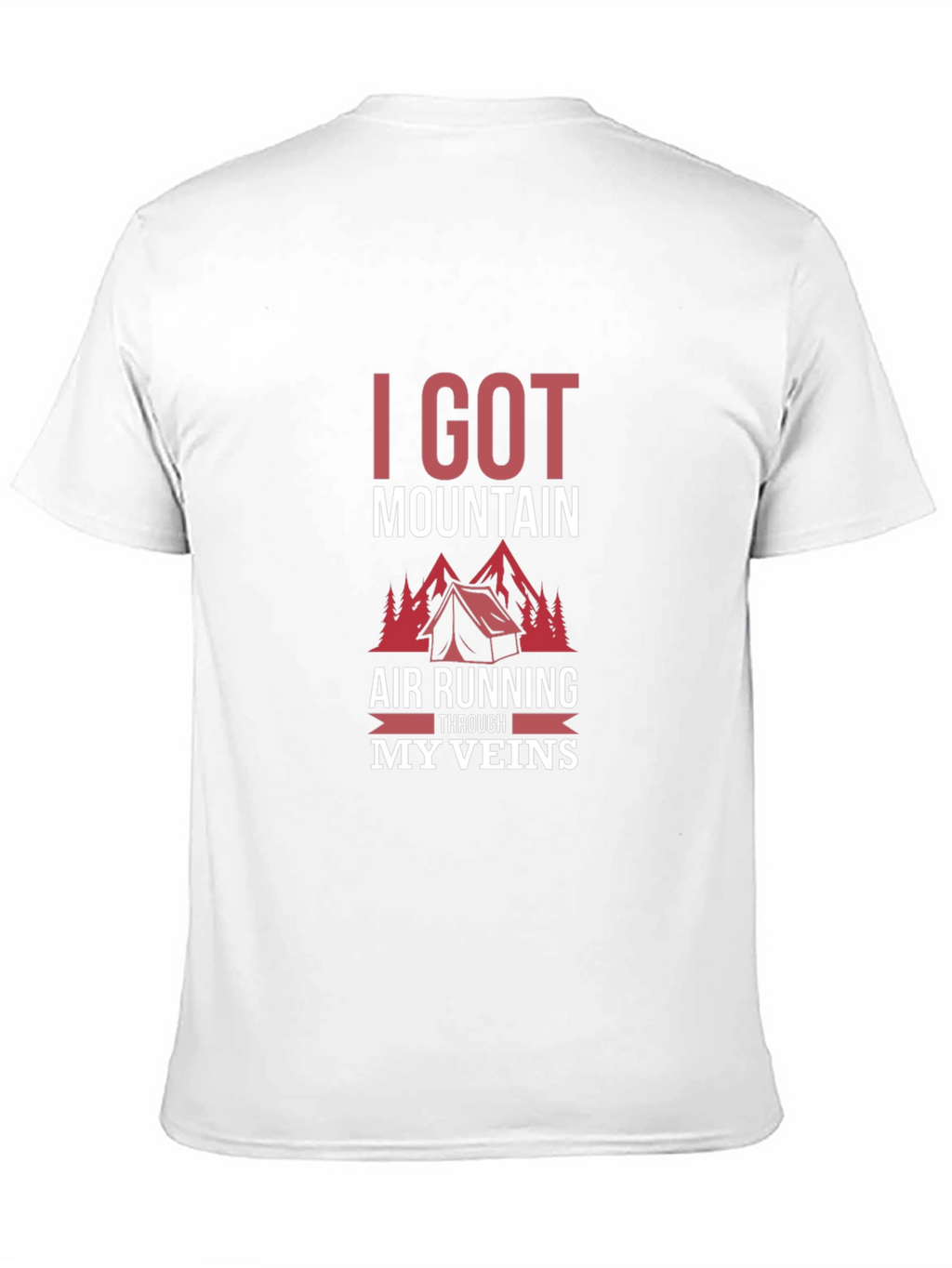 Mountain Air Running Through My Veins T-Shirt