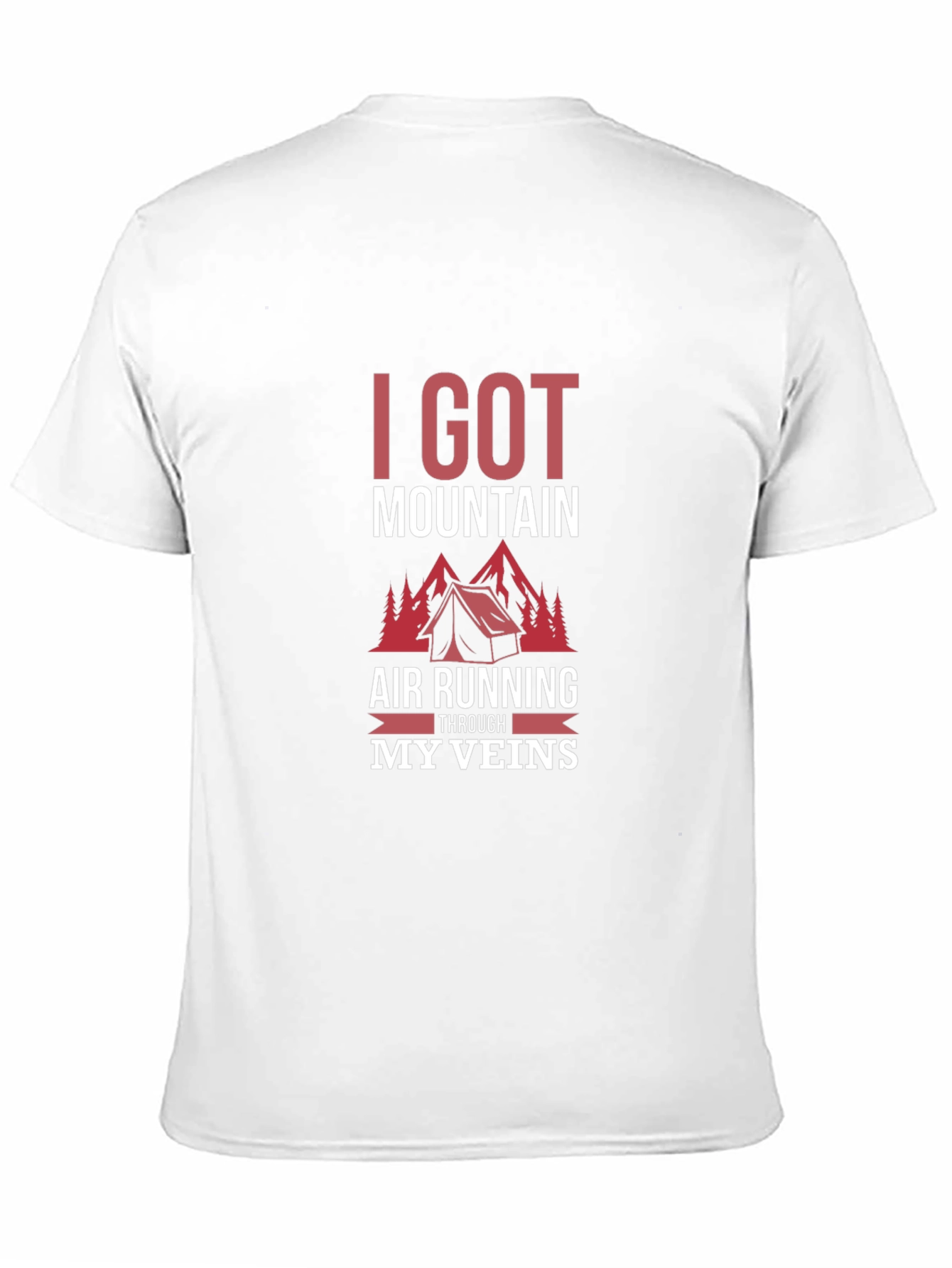 Mountain Air Running Through My Veins T-Shirt