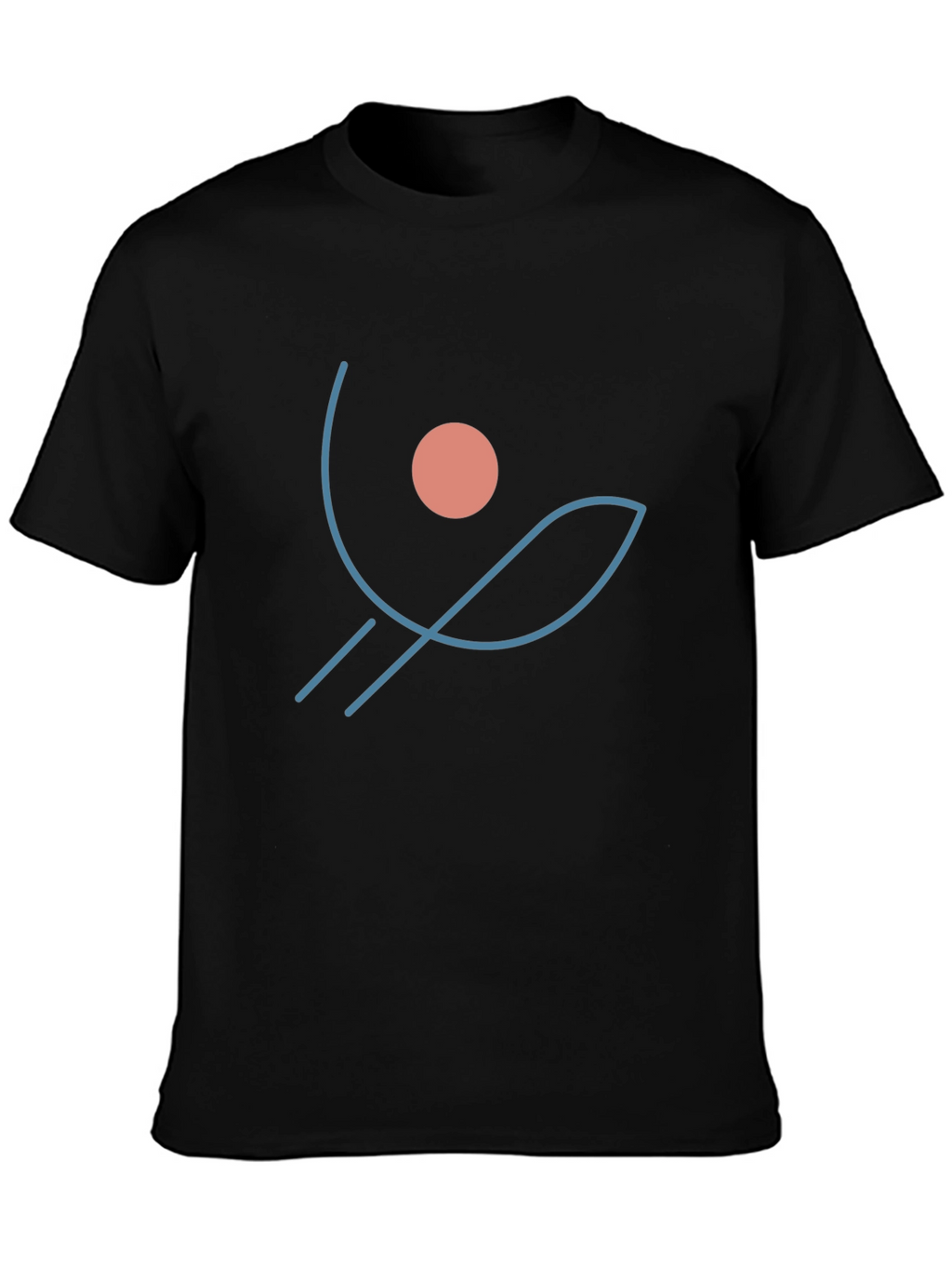 Minimalist Graphic T-Shirt - Abstract Design