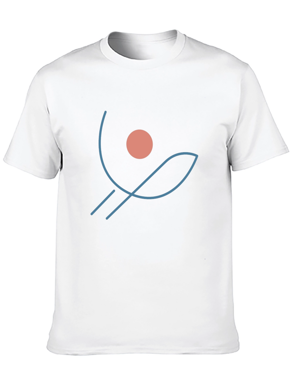 Minimalist Graphic T-Shirt - Abstract Design