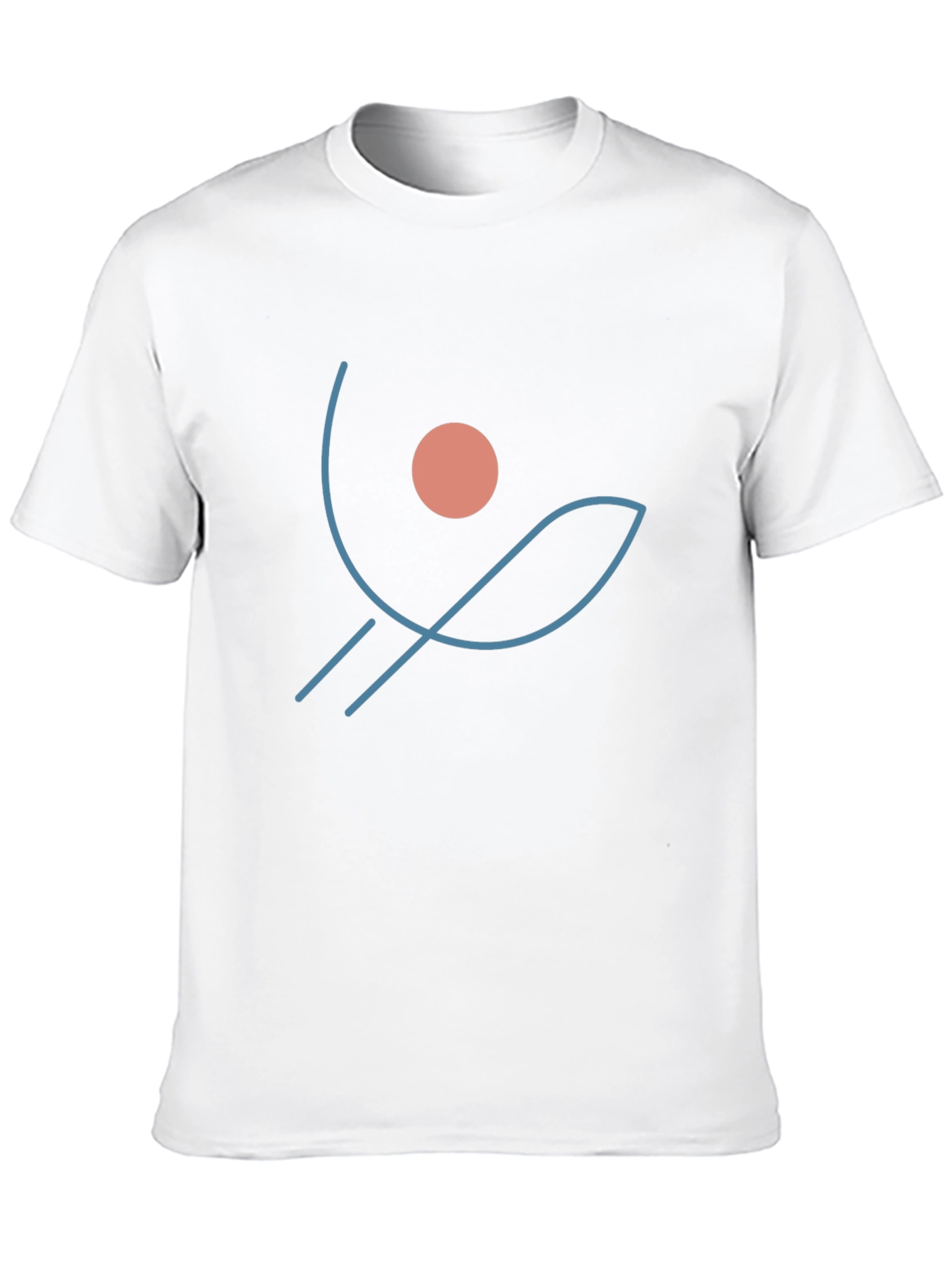Minimalist Graphic T-Shirt - Abstract Design