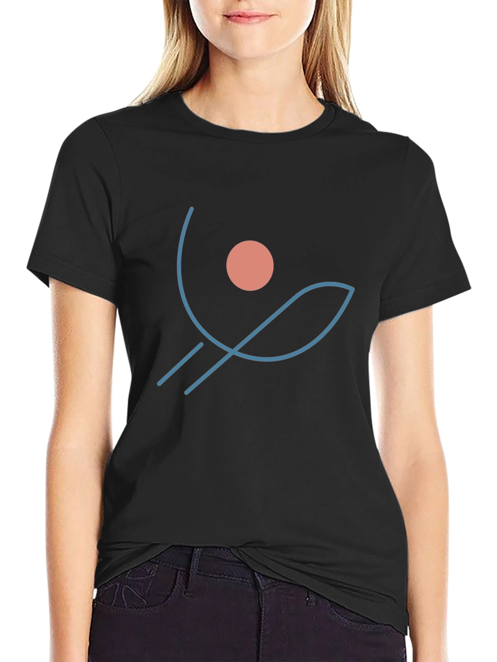 Minimalist Graphic T-Shirt - Abstract Design