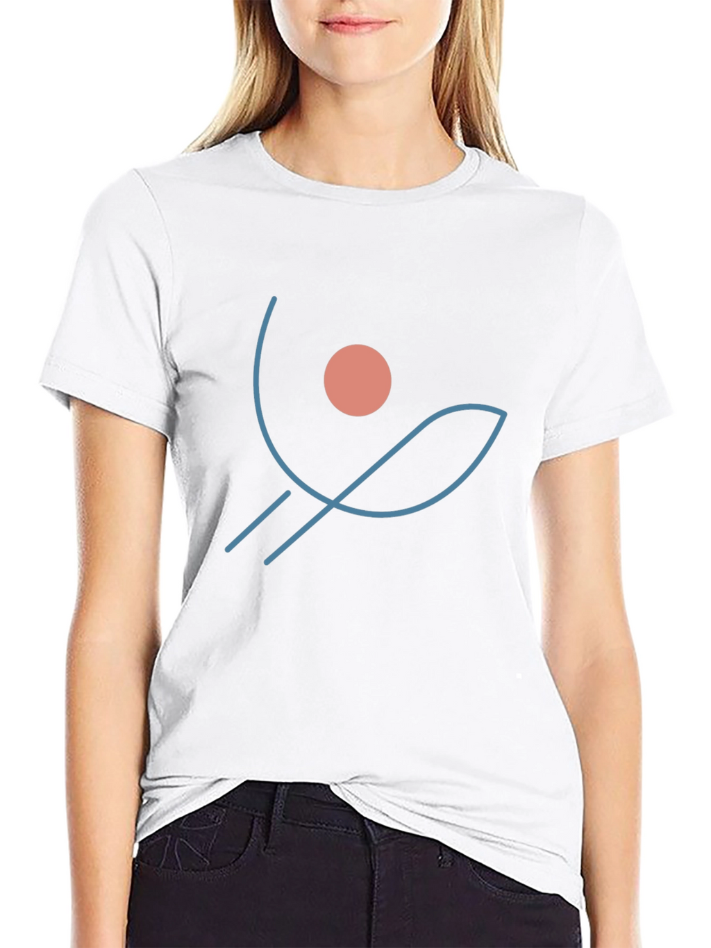 Minimalist Graphic T-Shirt - Abstract Design