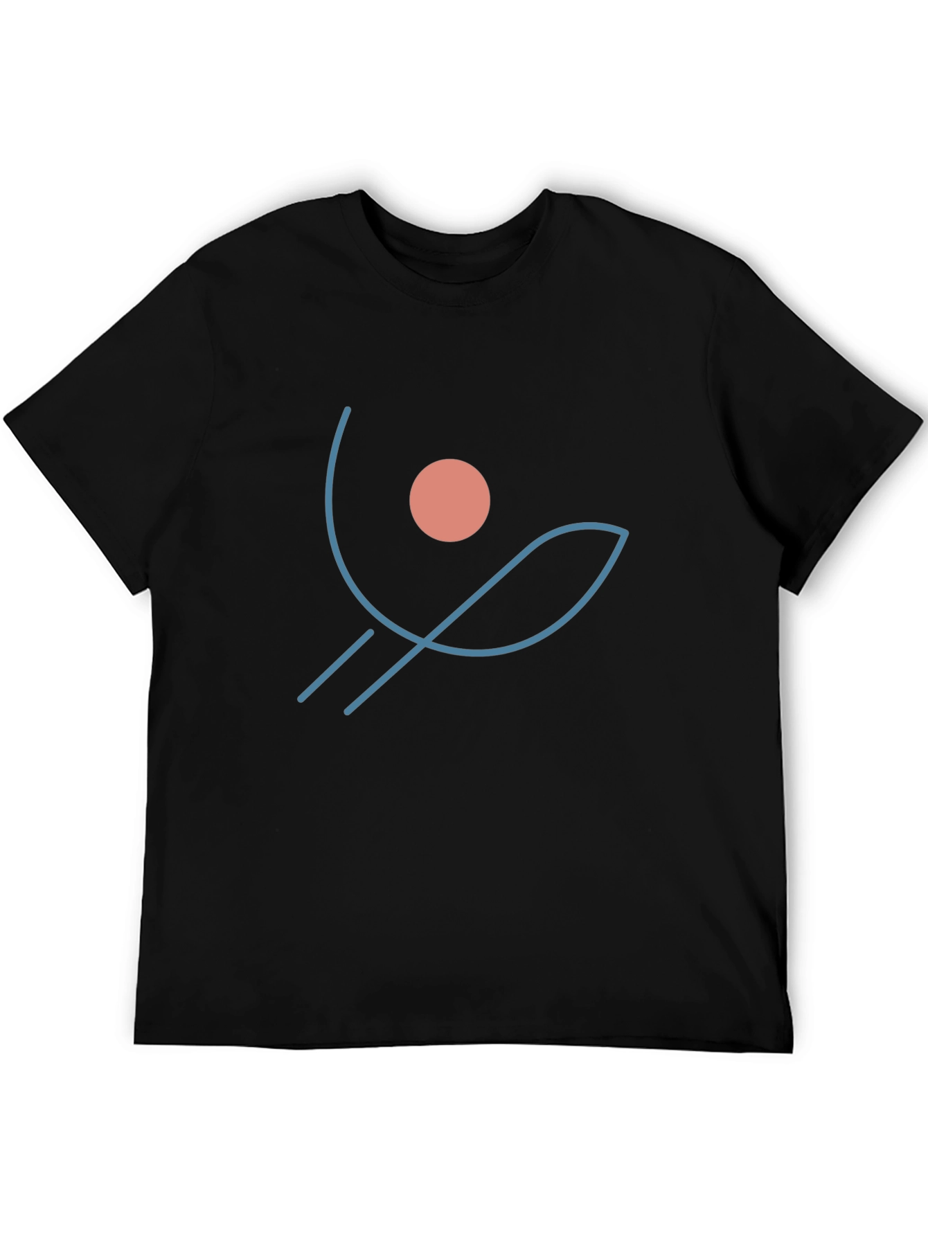 Minimalist Graphic T-Shirt - Abstract Design