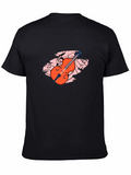 Musical Cello Graphic Tee - Black