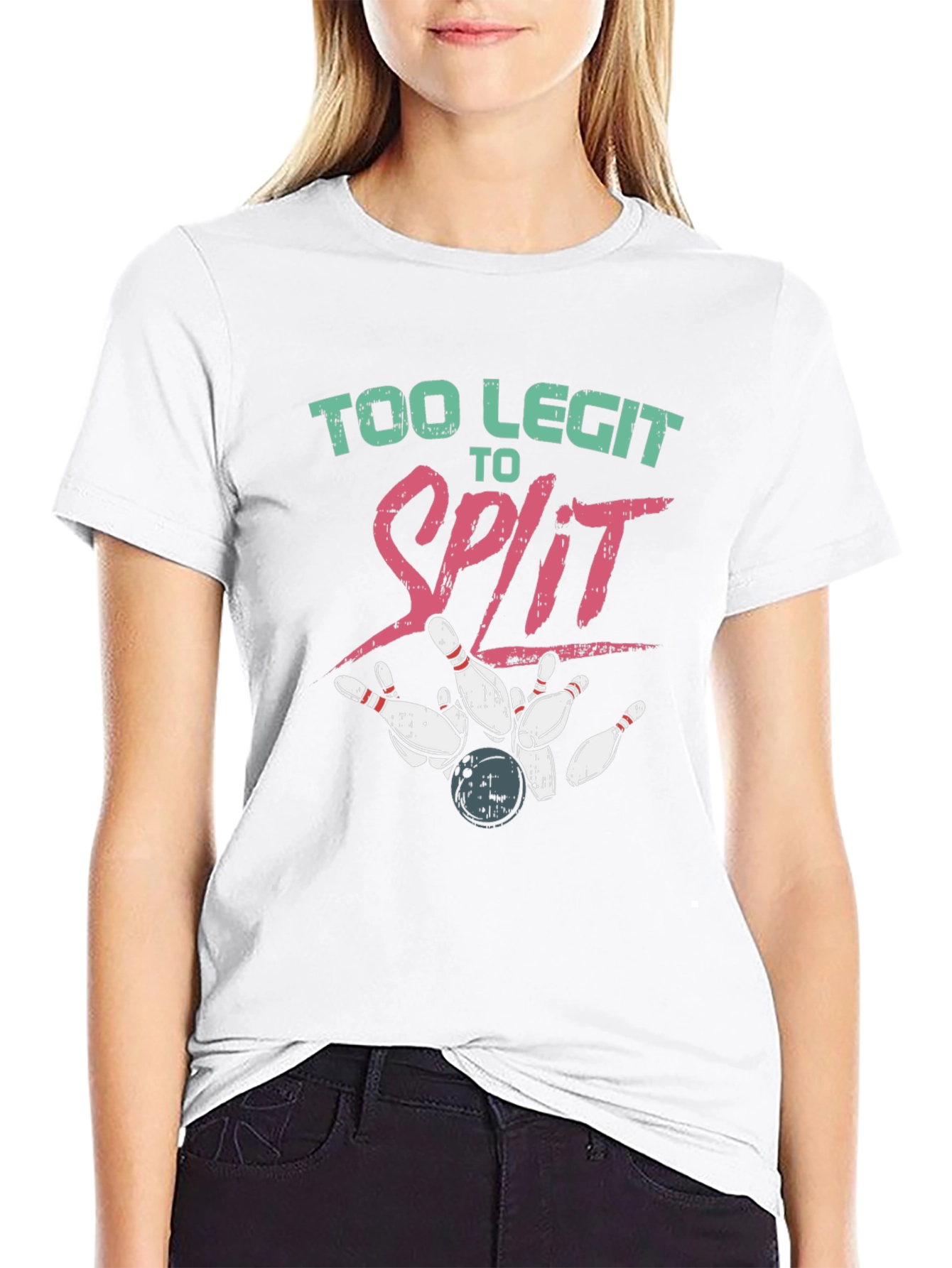Too Legit to Split Bowling T-Shirt