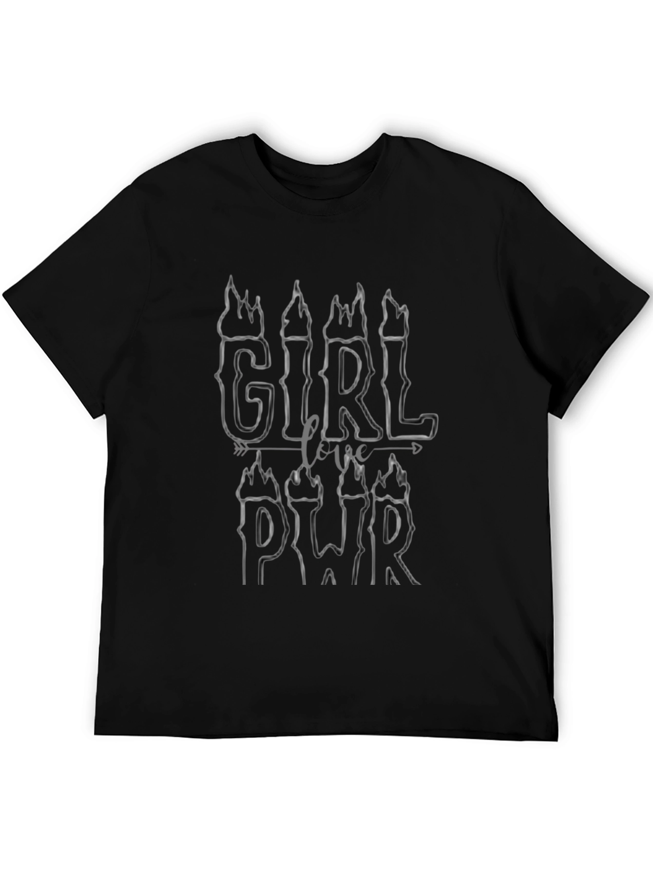 Girl Power Graphic Tee - Trendy Unisex T-Shirt