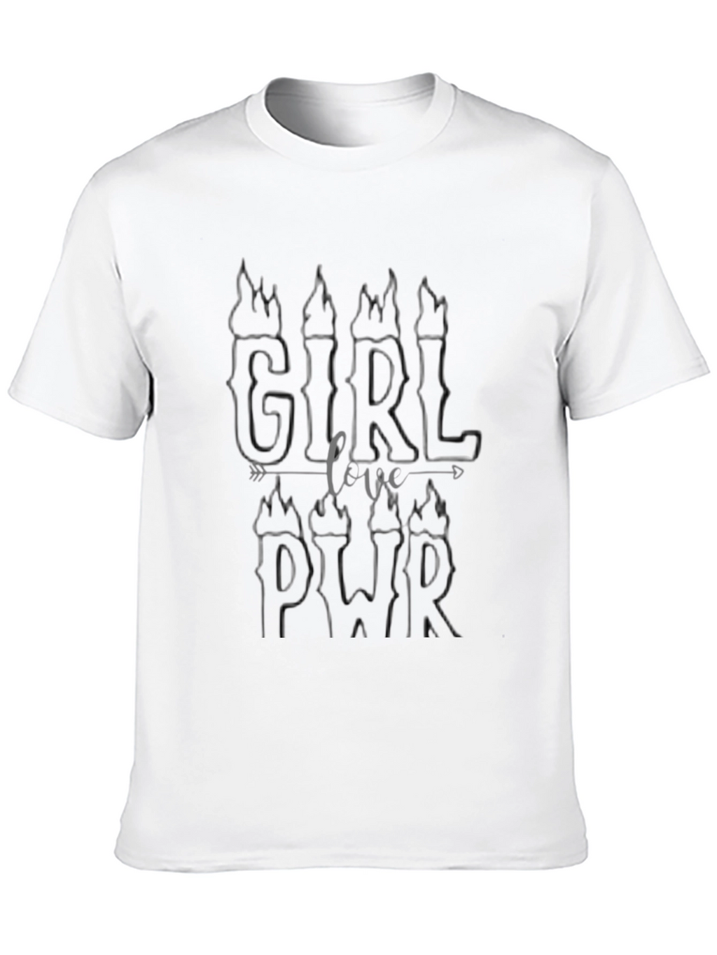 Girl Power Graphic Tee - Trendy Unisex T-Shirt