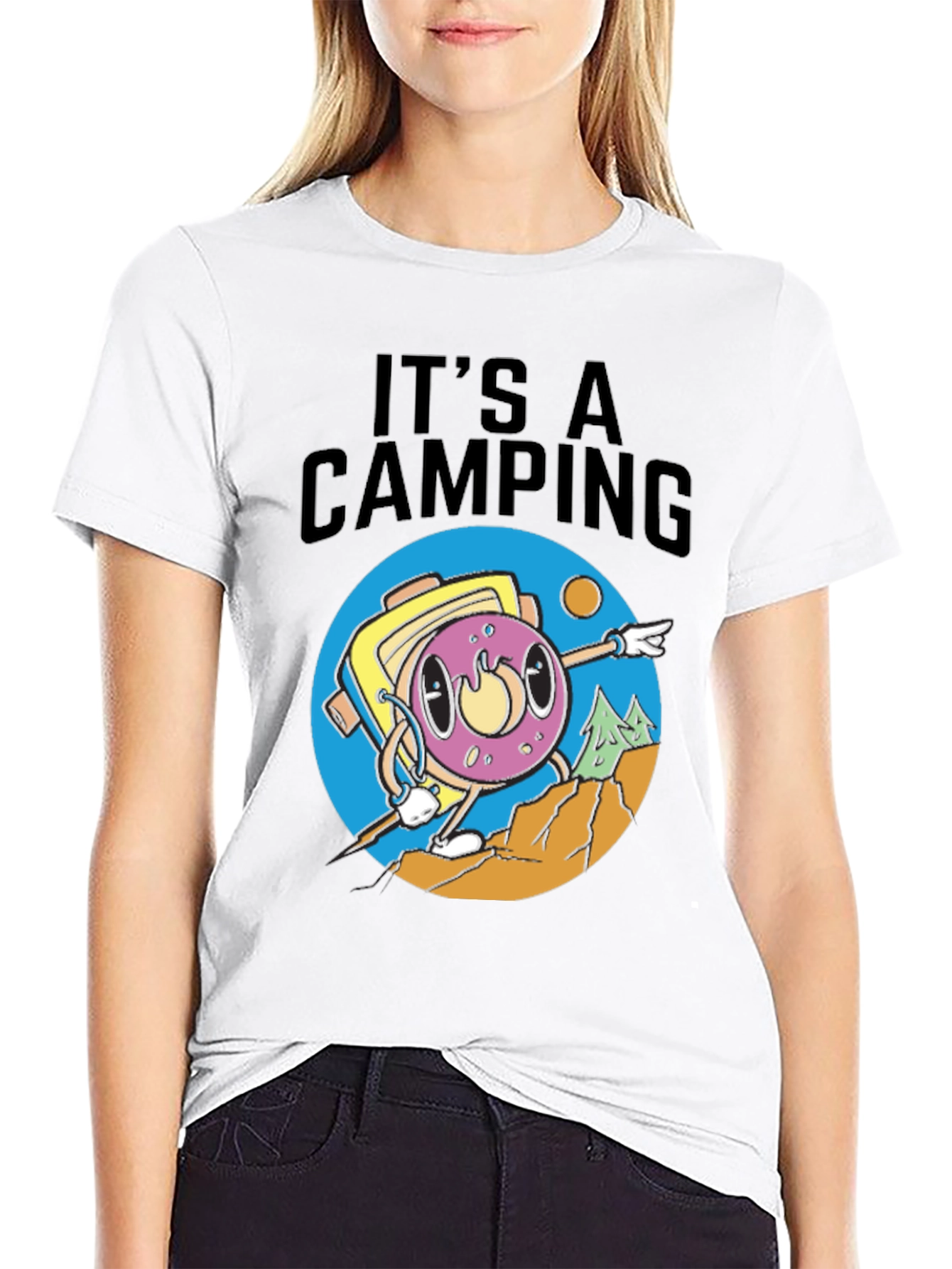 Its A Camping Donut T-Shirt