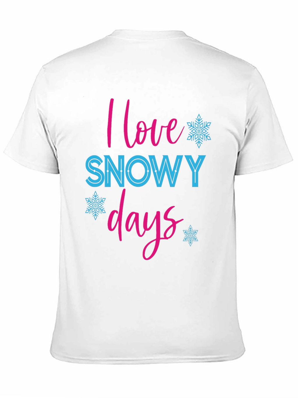 I Love Snowy Days Graphic Tee