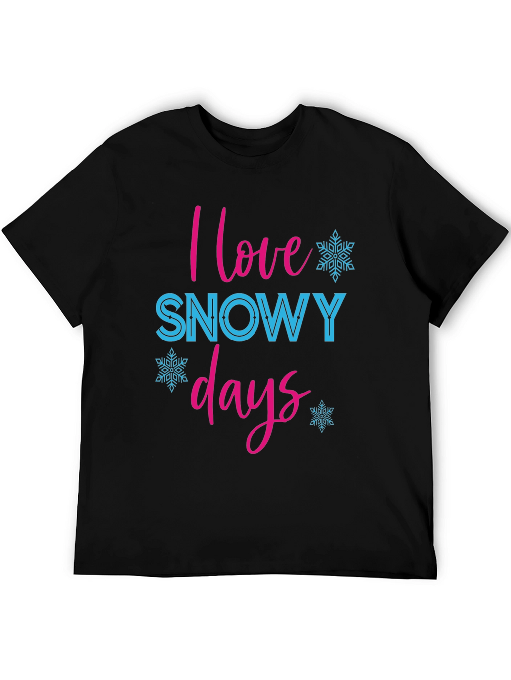 I Love Snowy Days Graphic Tee