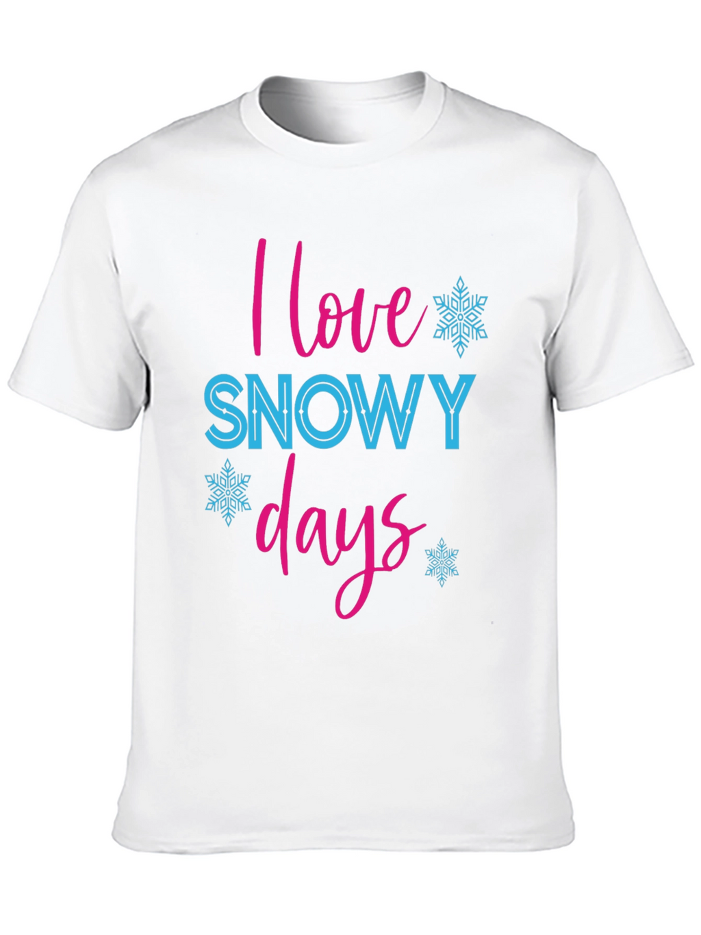 I Love Snowy Days Graphic Tee