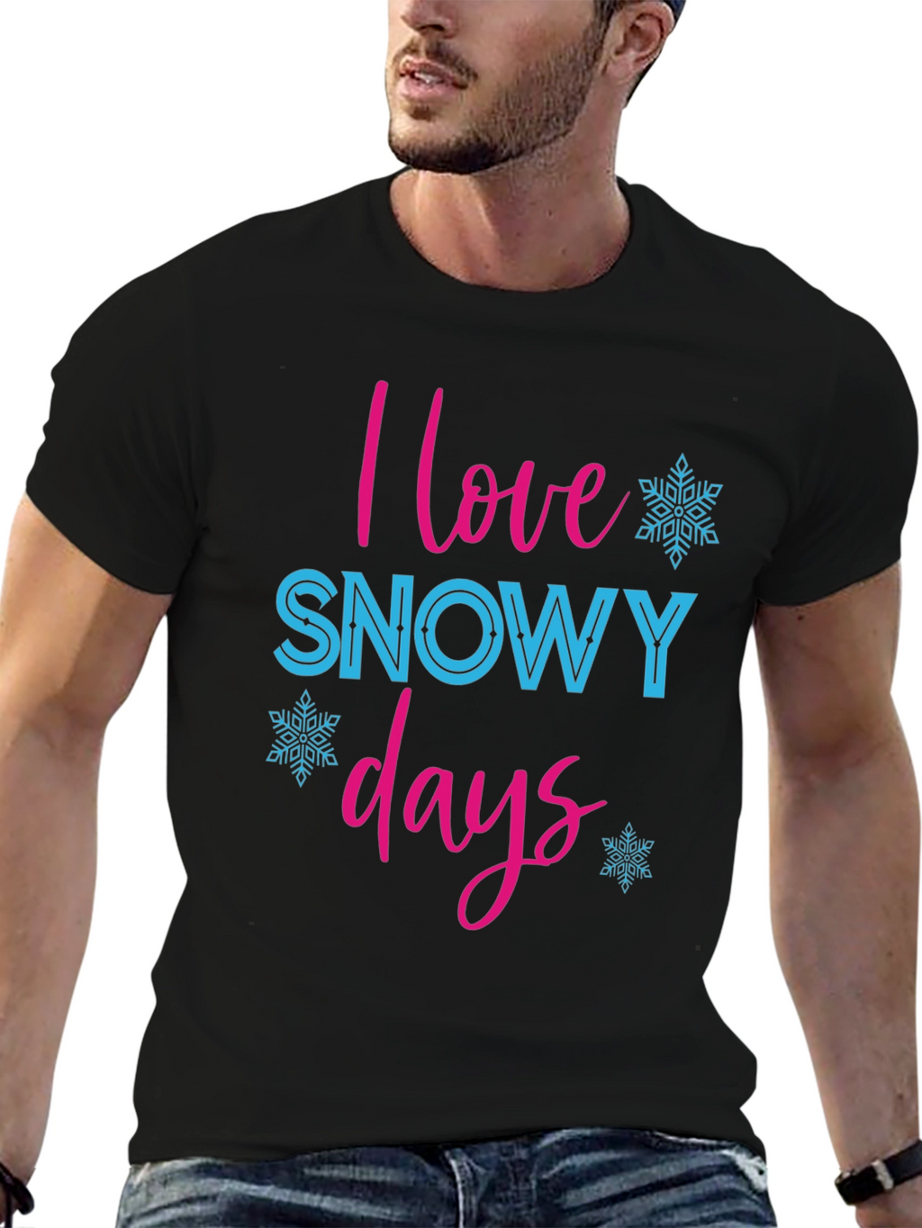 I Love Snowy Days Graphic Tee