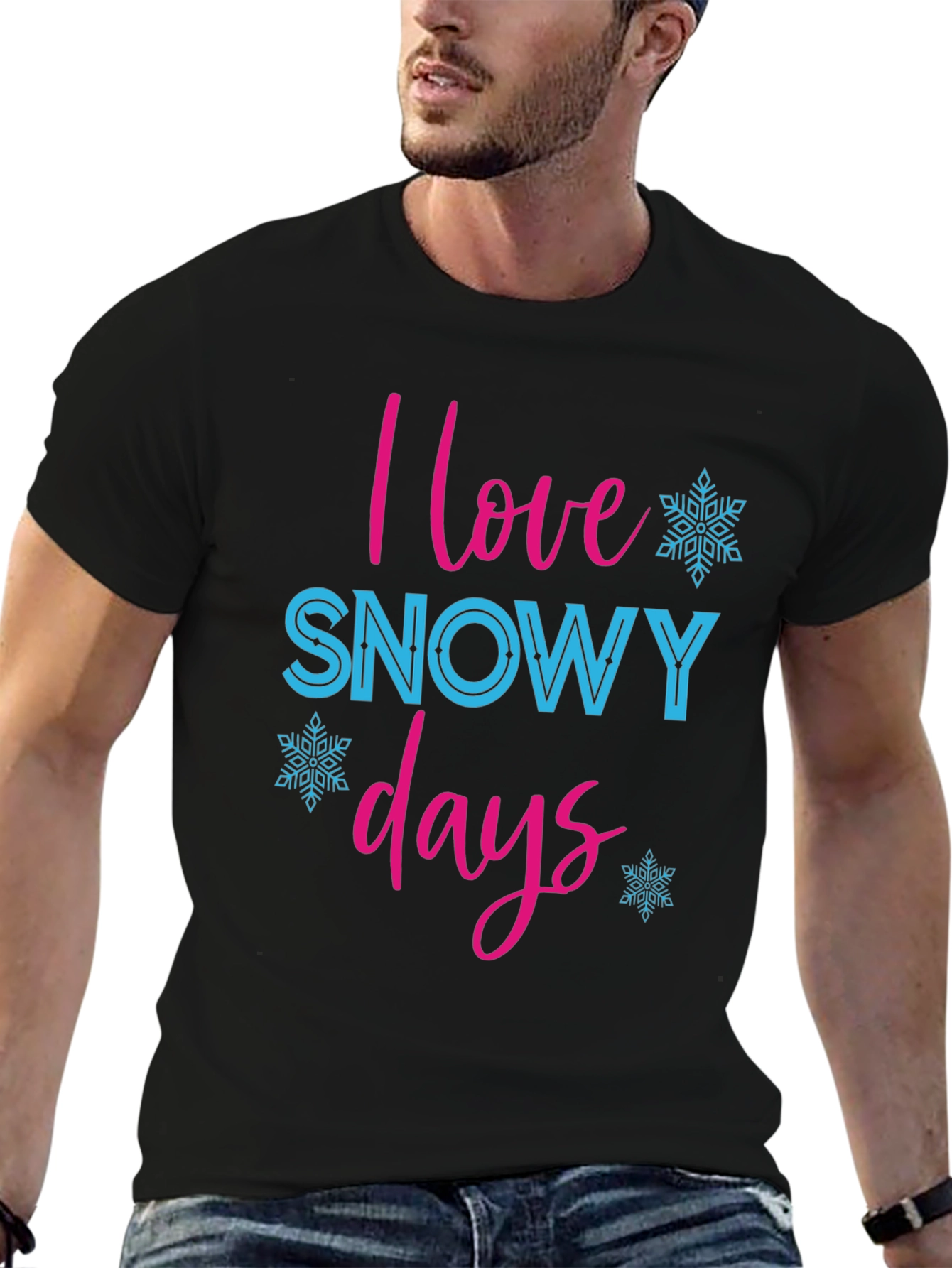 I Love Snowy Days Graphic Tee