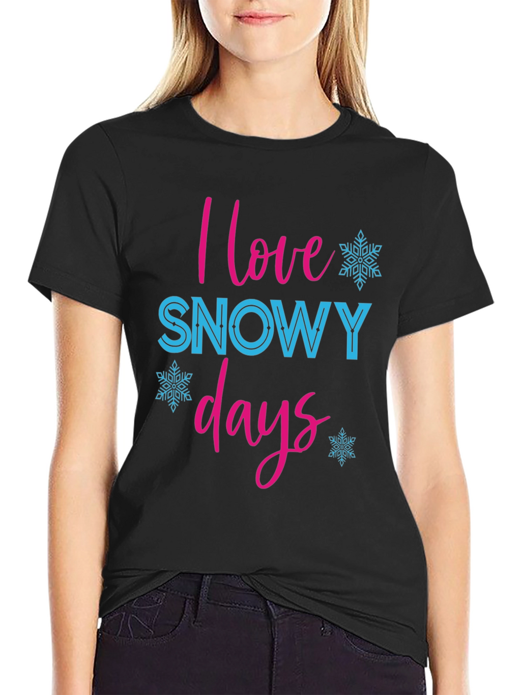 I Love Snowy Days Graphic Tee