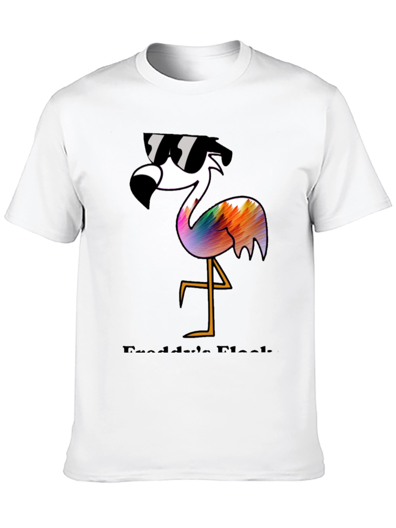Cool Flamingo Graphic T-Shirt - Stylish and Fun