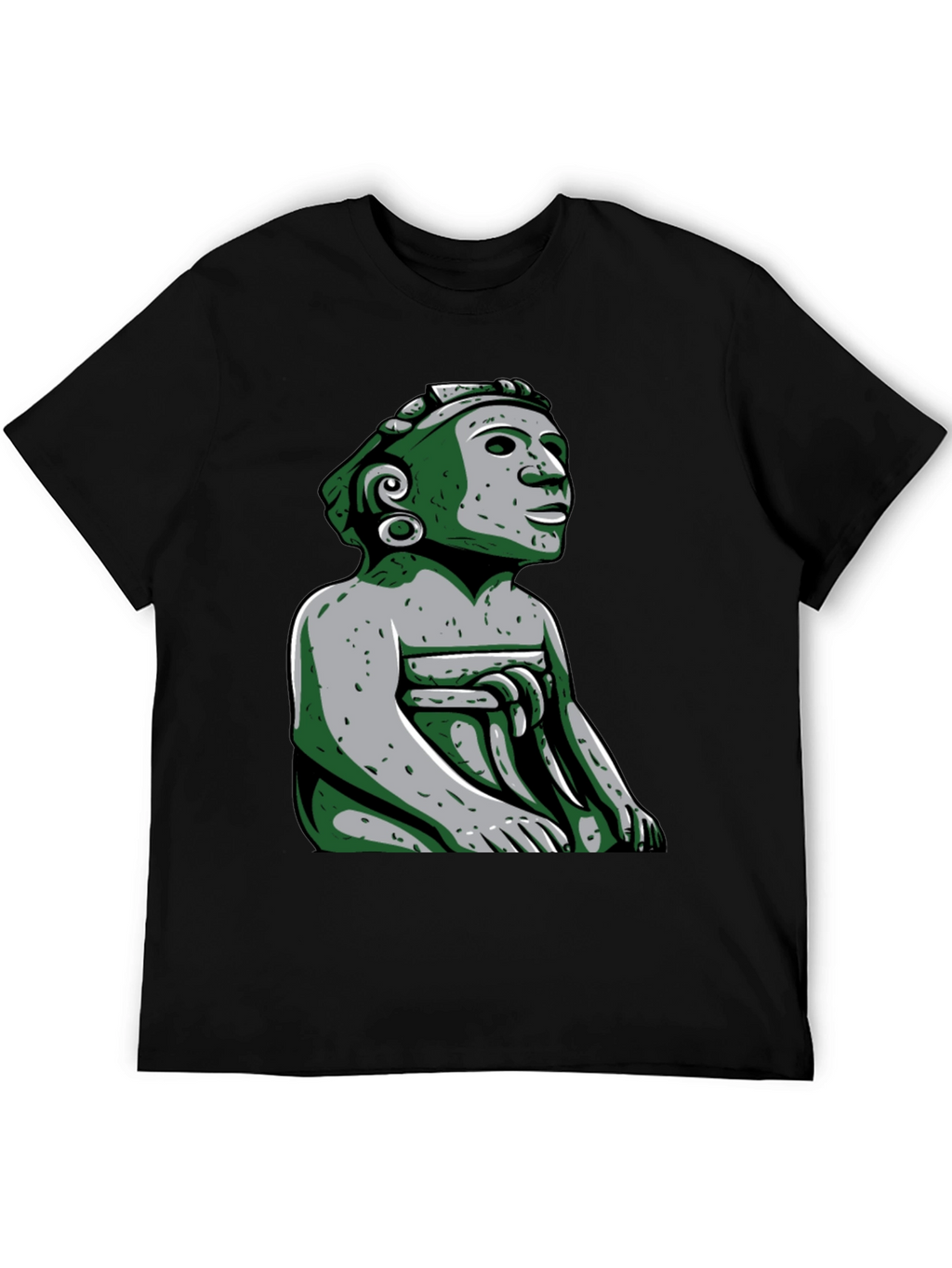 Aztec Warrior Graphic Tee - Unique Design T-Shirt
