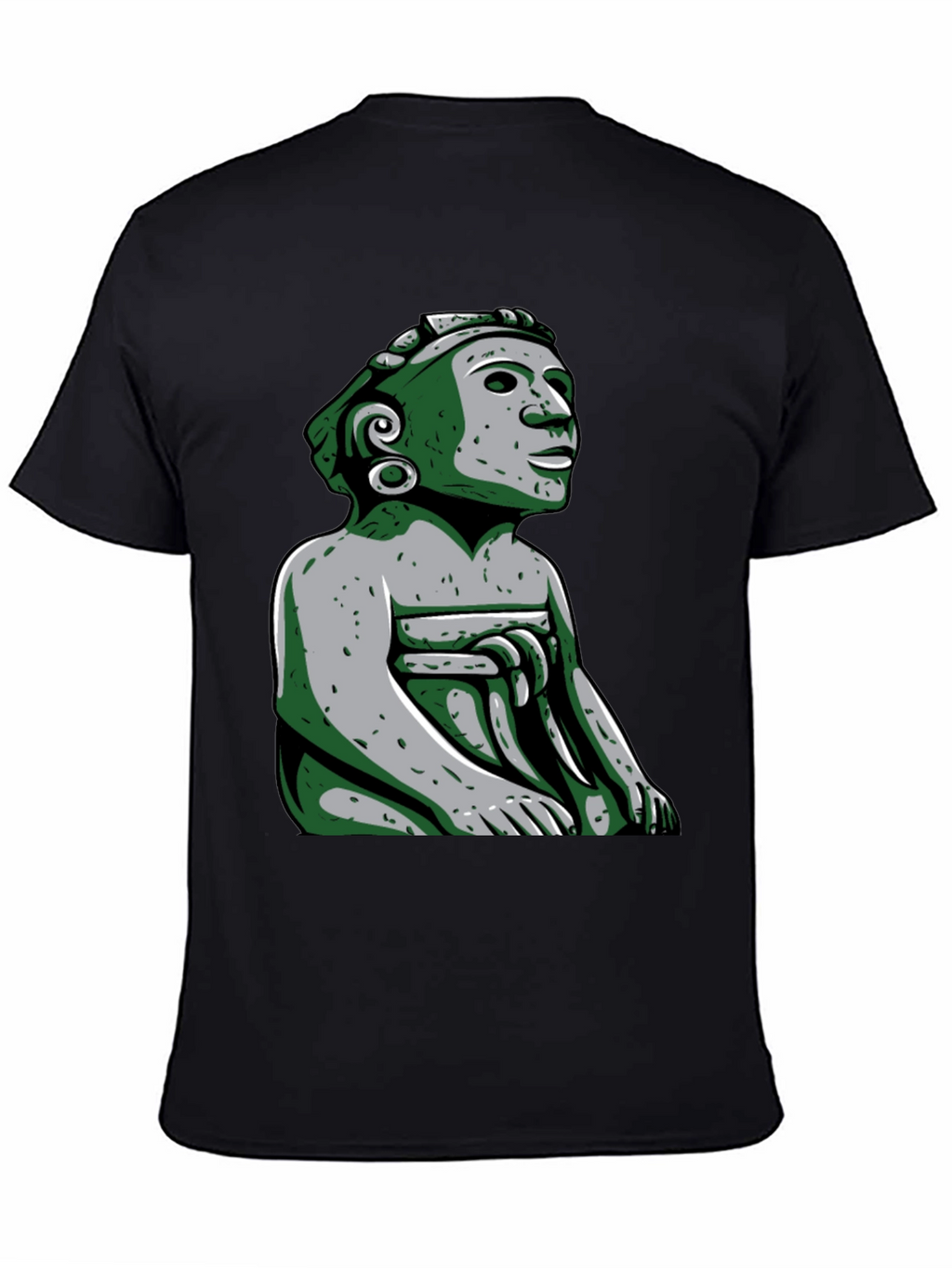 Aztec Warrior Graphic Tee - Unique Design T-Shirt