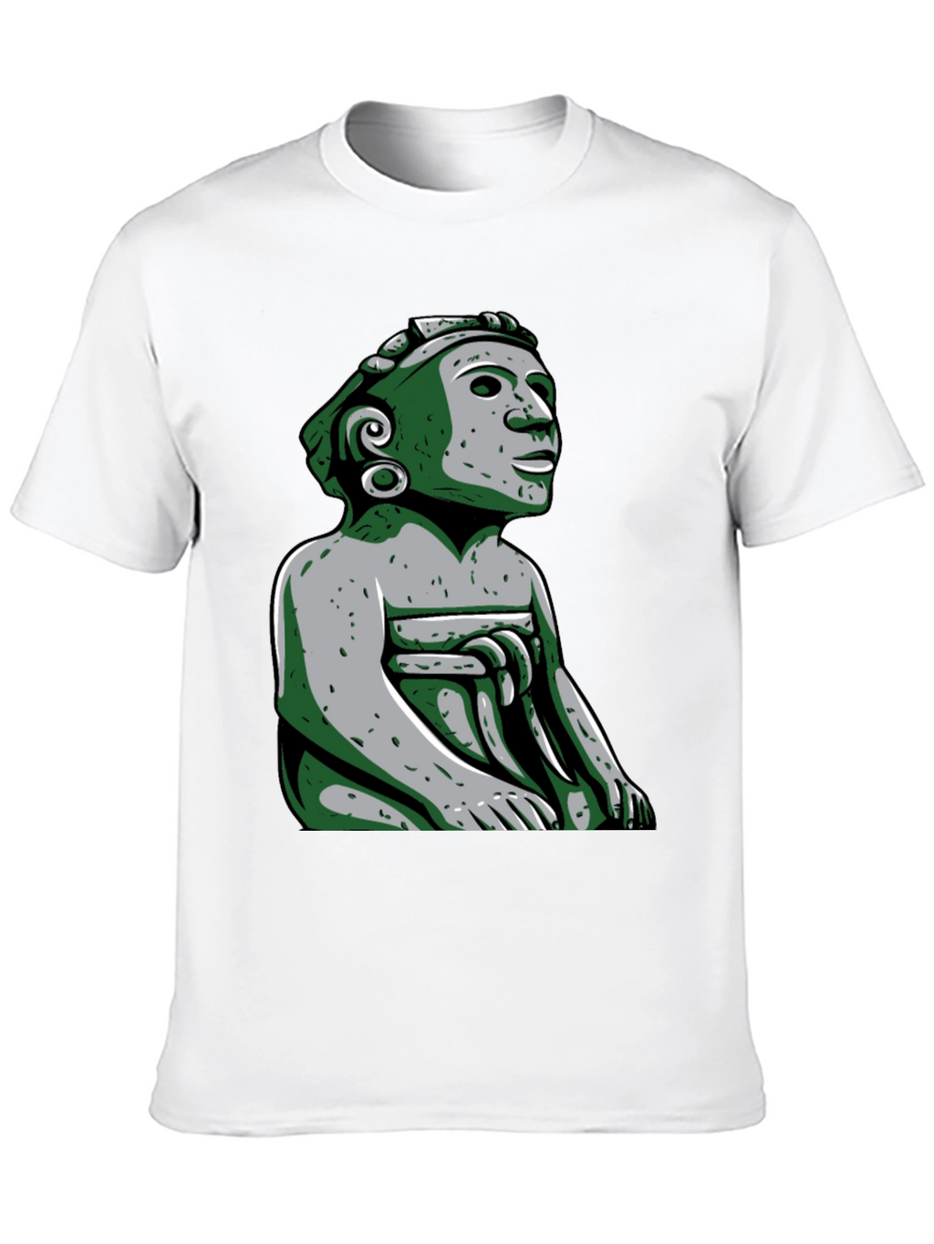 Aztec Warrior Graphic Tee - Unique Design T-Shirt