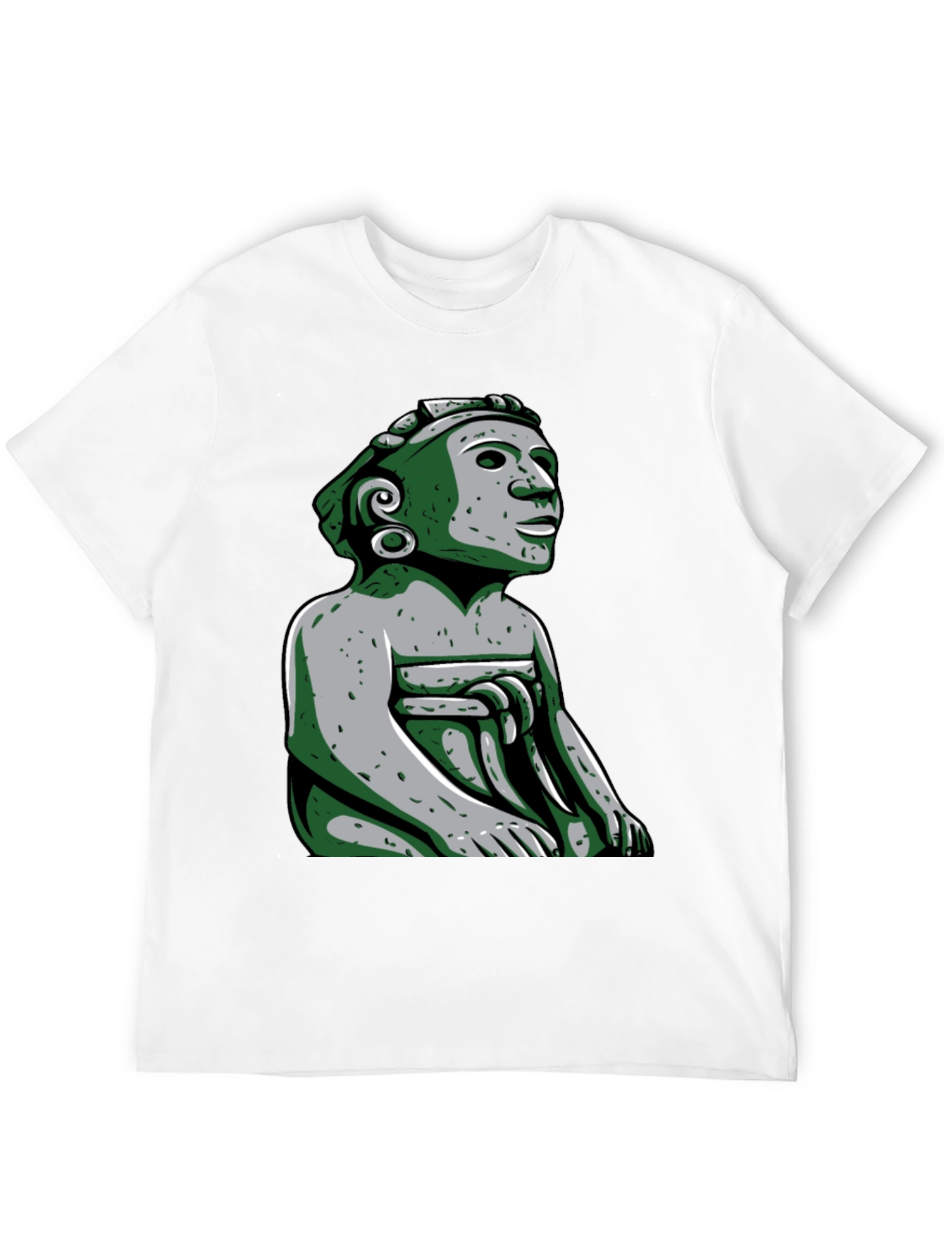 Aztec Warrior Graphic Tee - Unique Design T-Shirt
