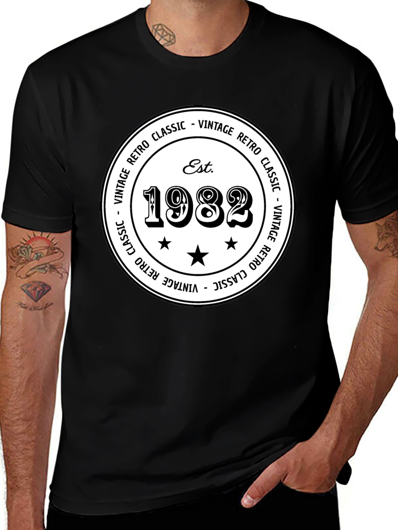 Vintage 1982 Retro Classic T-Shirt