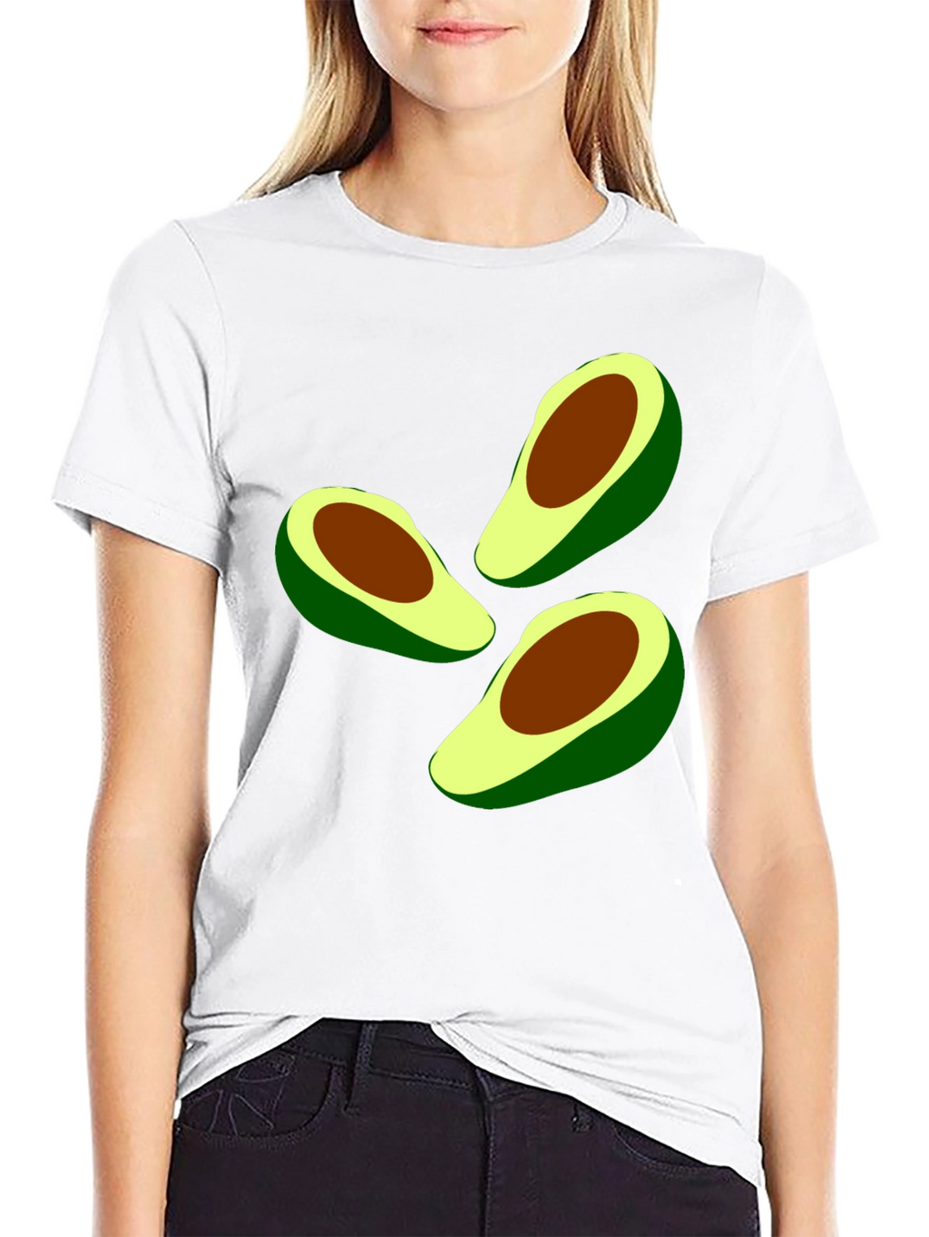 Avocado Graphic Tee - Casual Comfort