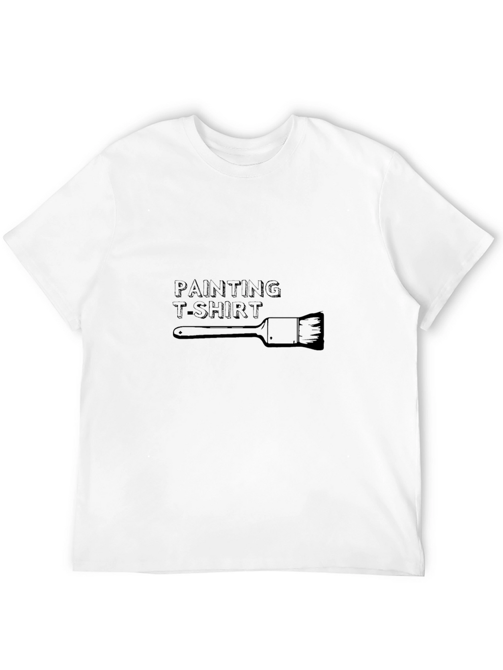 Painting T-Shirt - Creative Brush Design