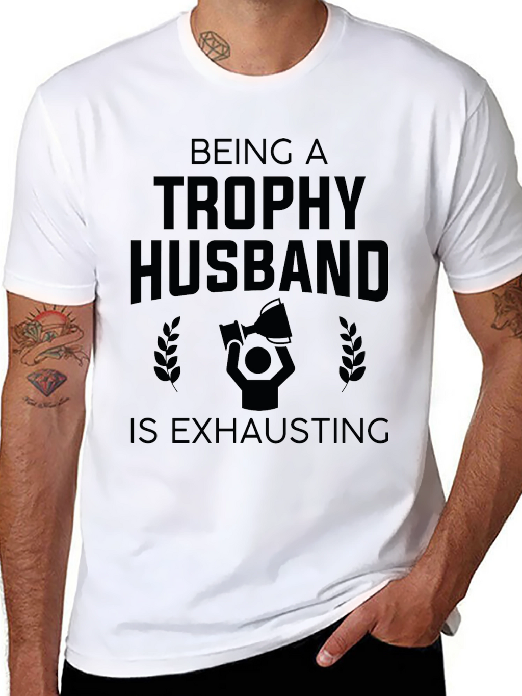 Trophy Husband Graphic Tee