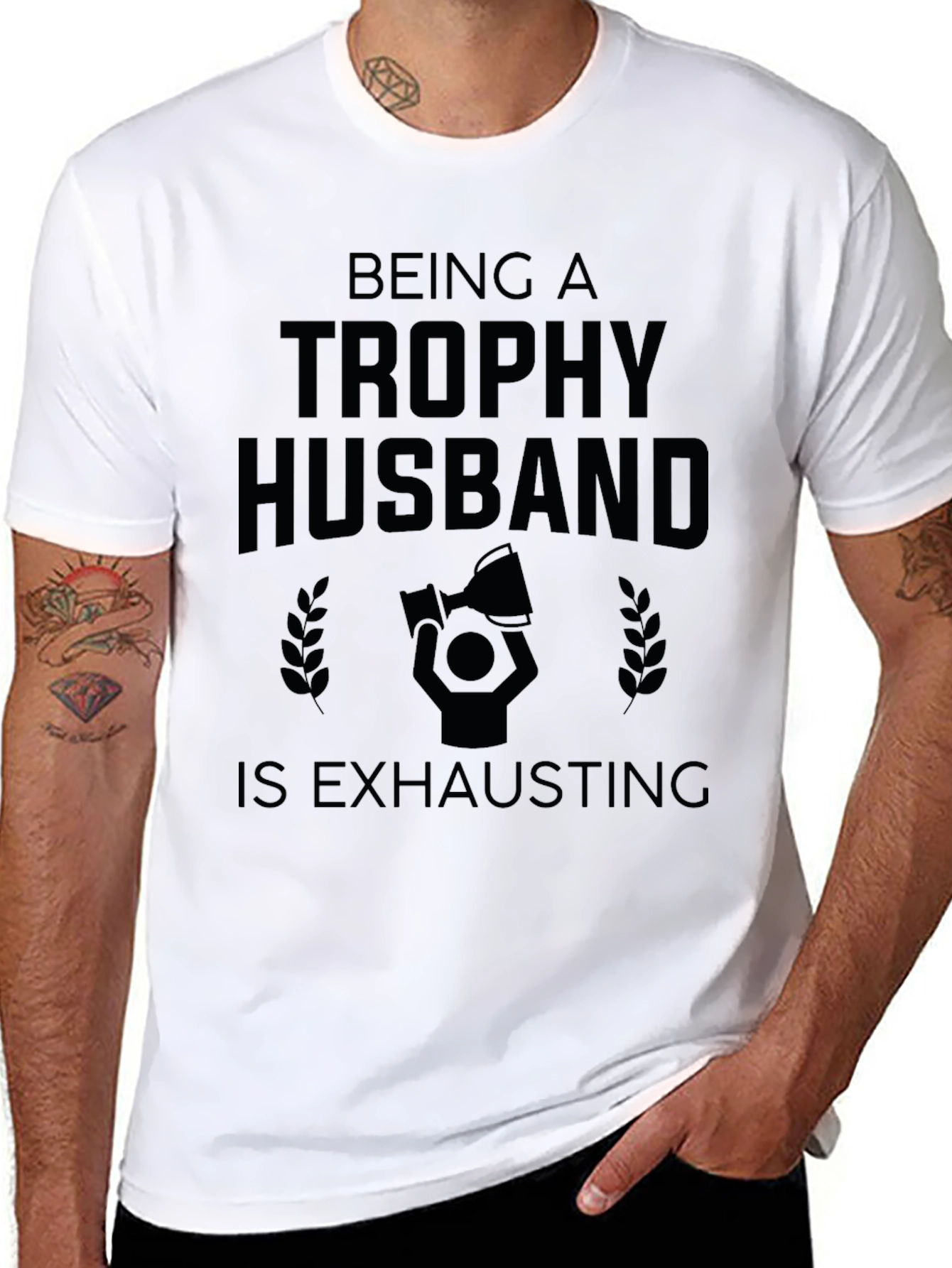 Trophy Husband Graphic Tee