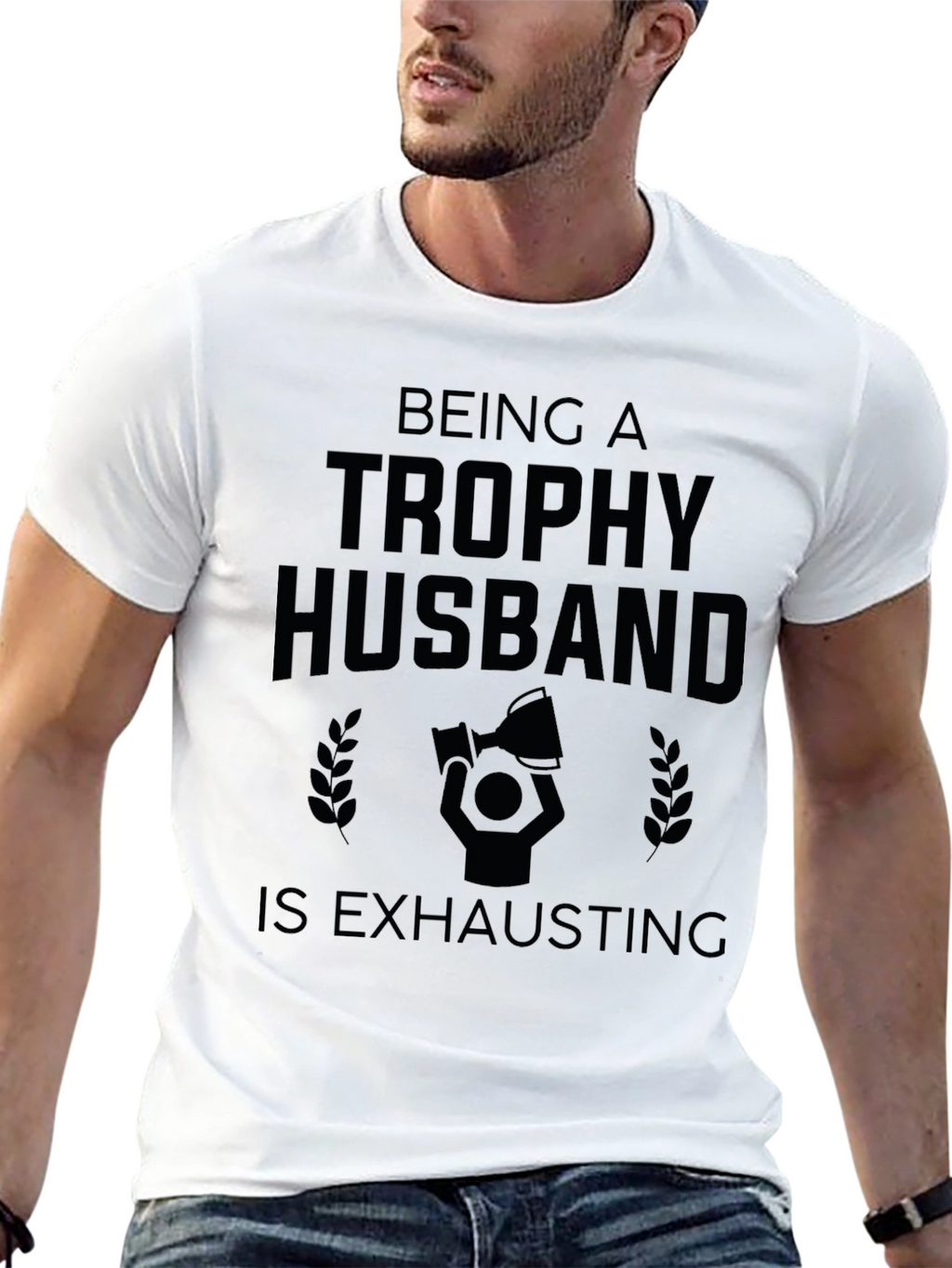 Trophy Husband Graphic Tee