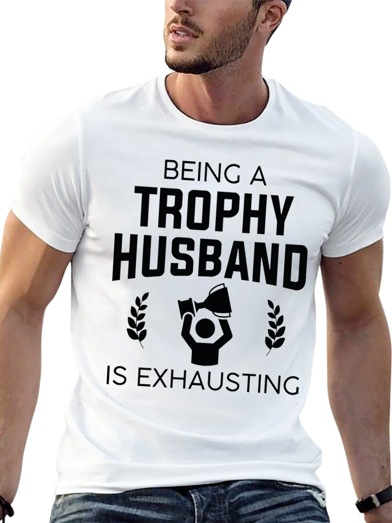 Trophy Husband Graphic Tee