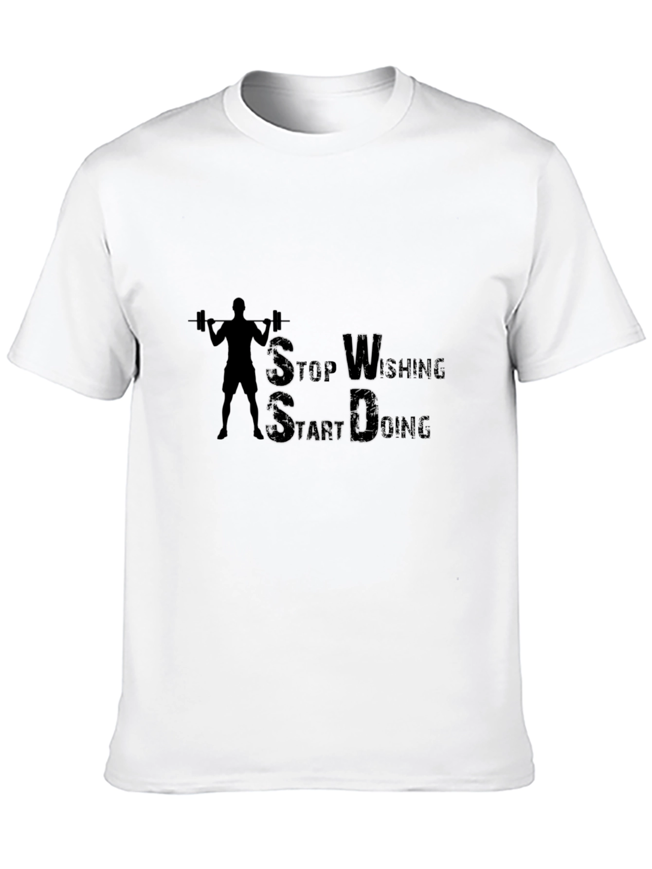 Stop Wishing Start Doing Gym T-Shirt