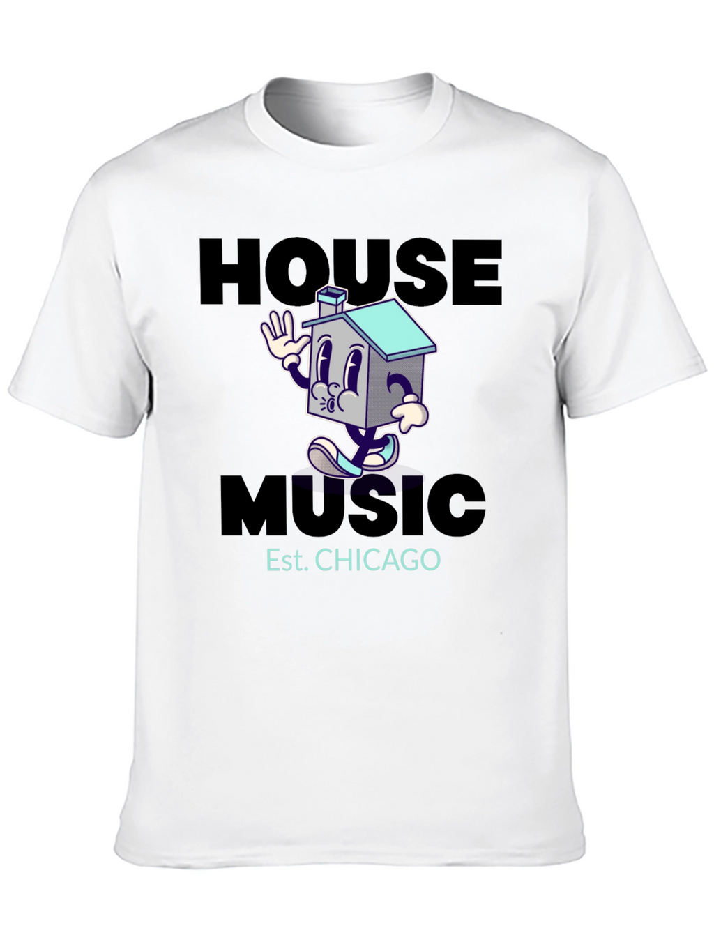 House Music Chicago Graphic T-Shirt