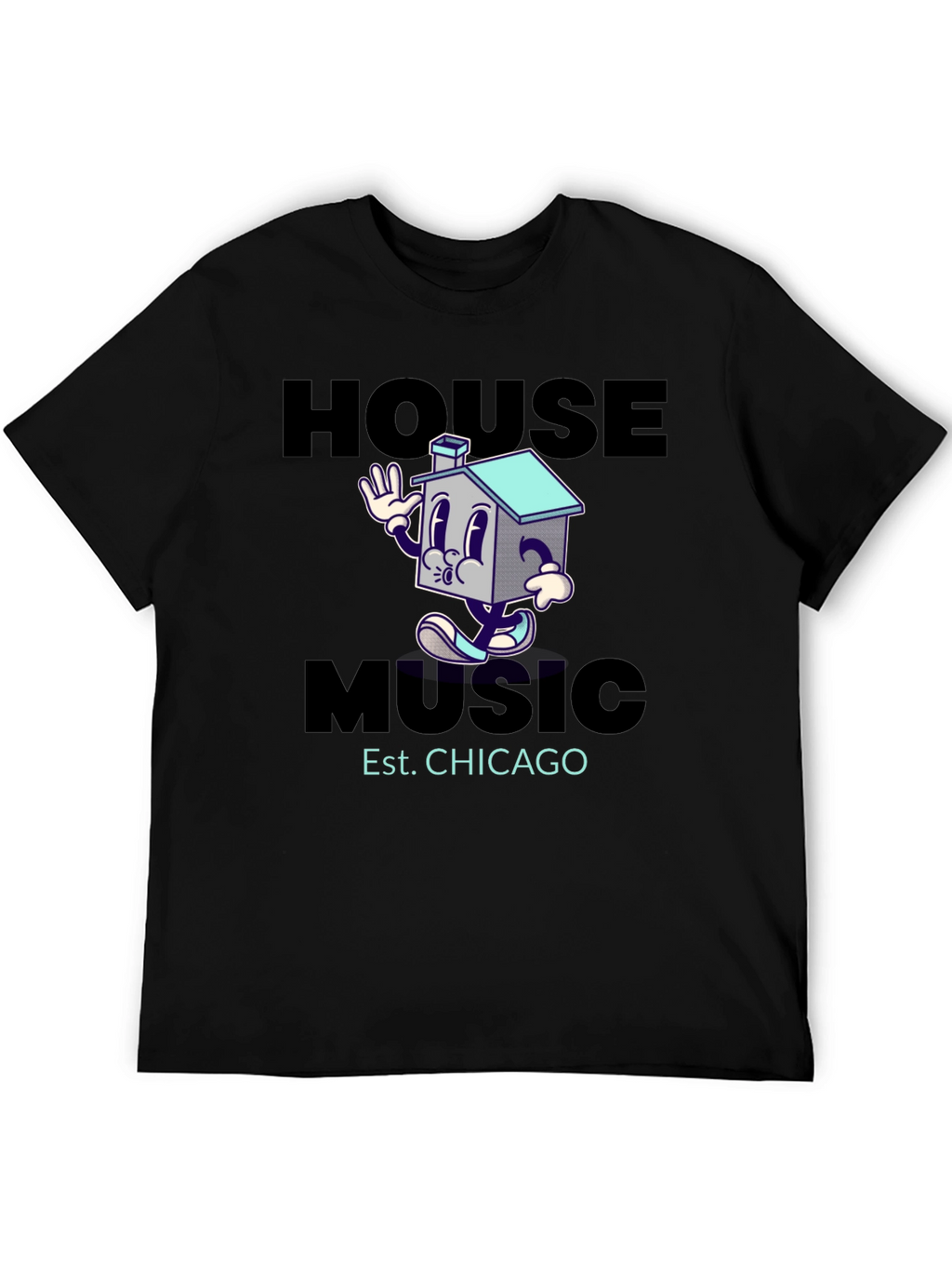 House Music Chicago Graphic T-Shirt