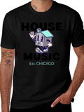 House Music Chicago Graphic T-Shirt