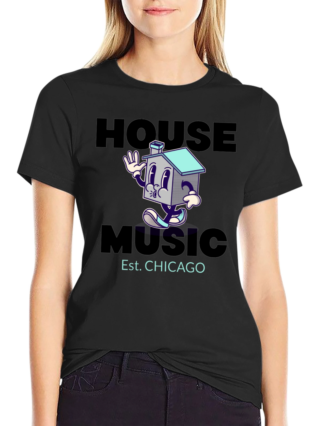 House Music Chicago Graphic T-Shirt
