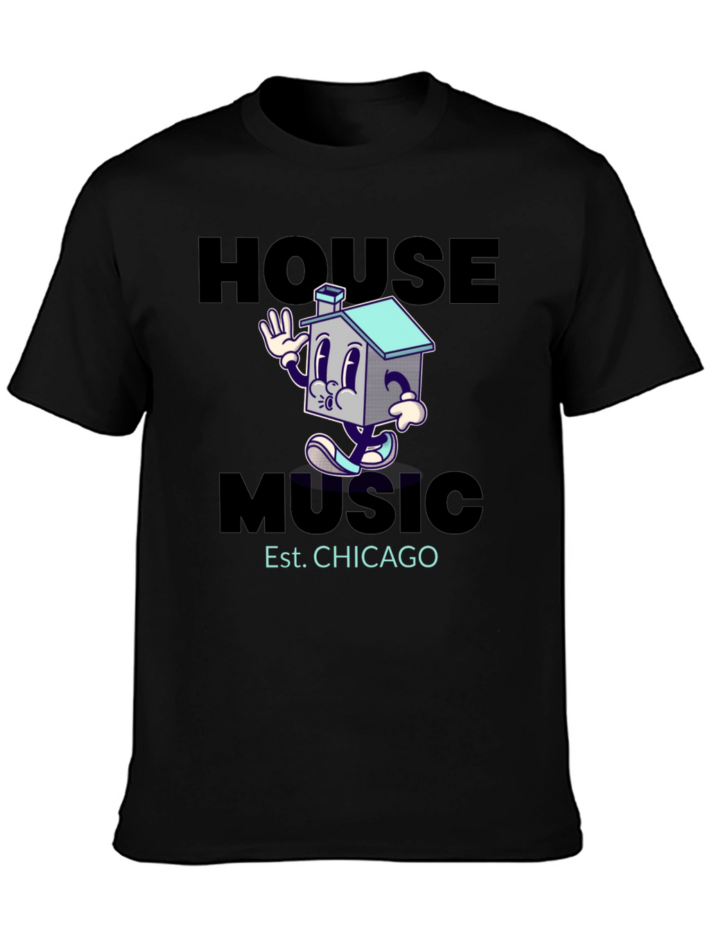 House Music Chicago Graphic T-Shirt