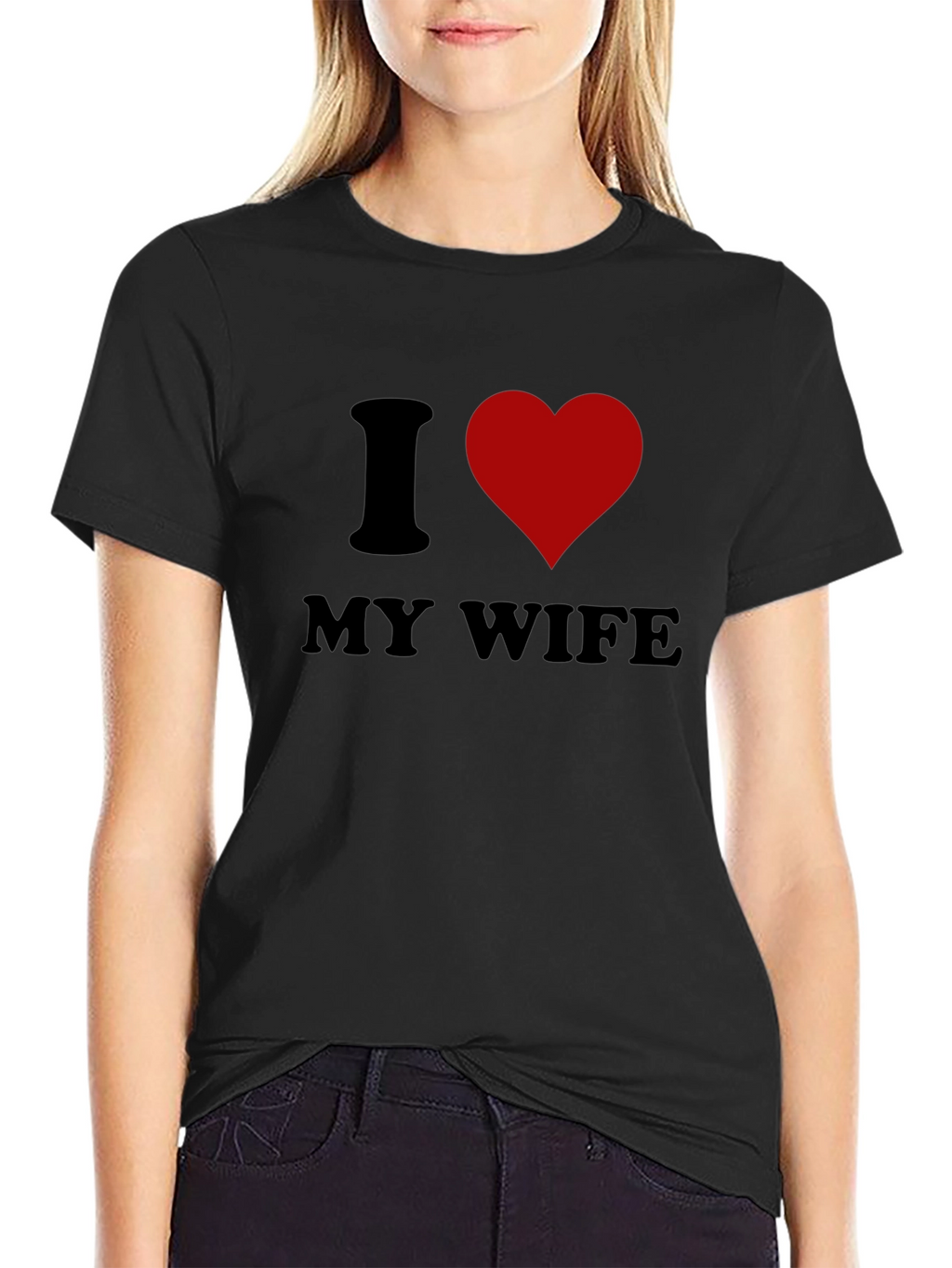 I Love My Wife Graphic Tee - Husband Gift