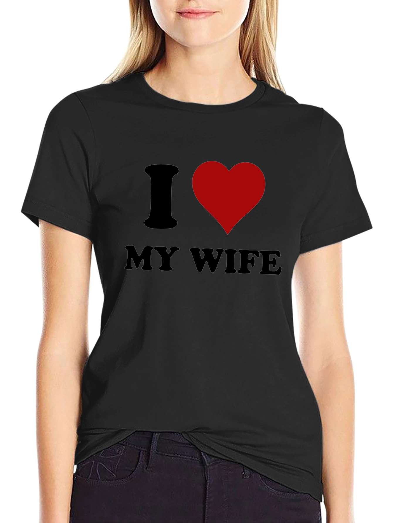 I Love My Wife Graphic Tee - Husband Gift
