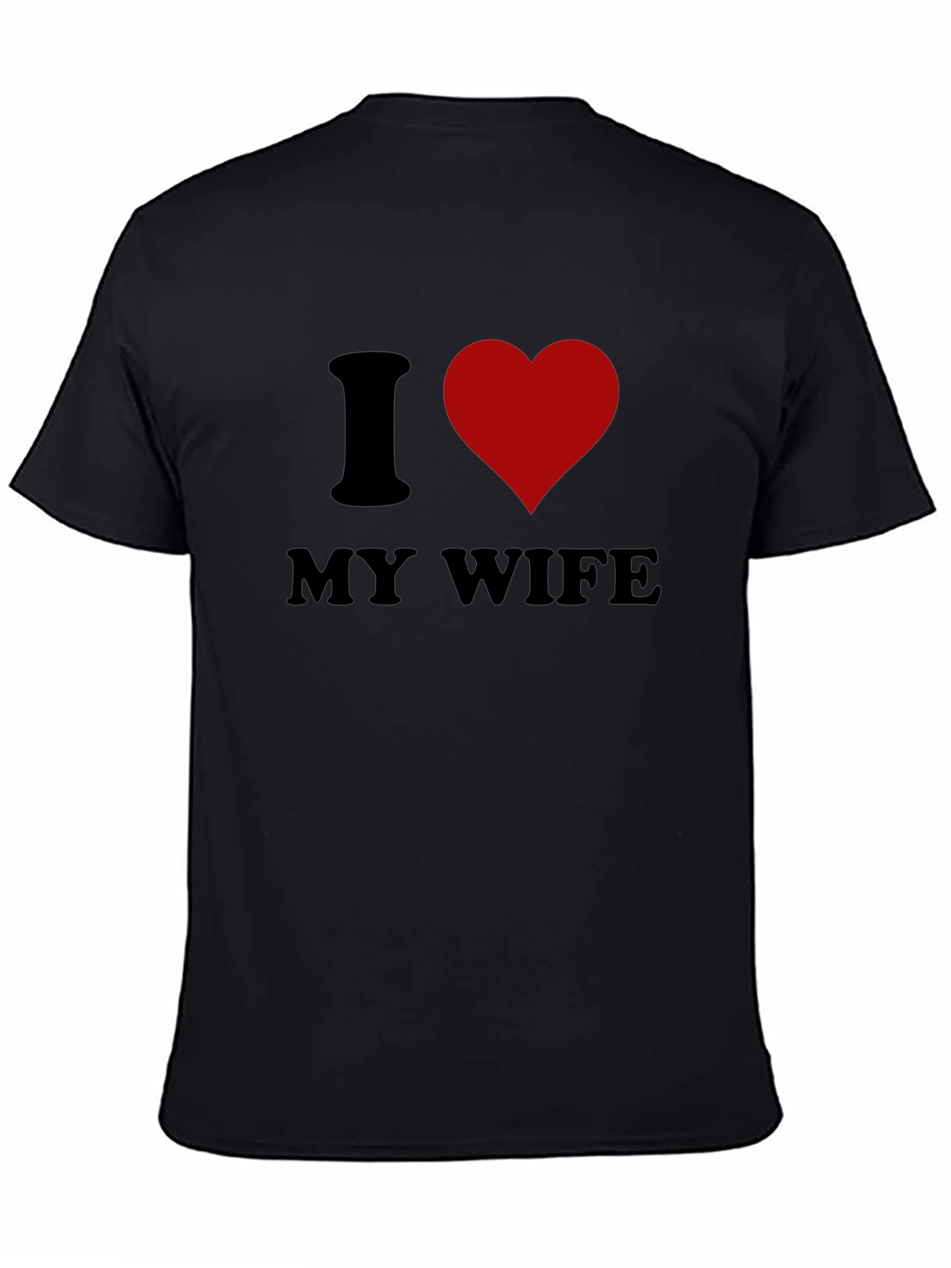 I Love My Wife Graphic Tee - Husband Gift