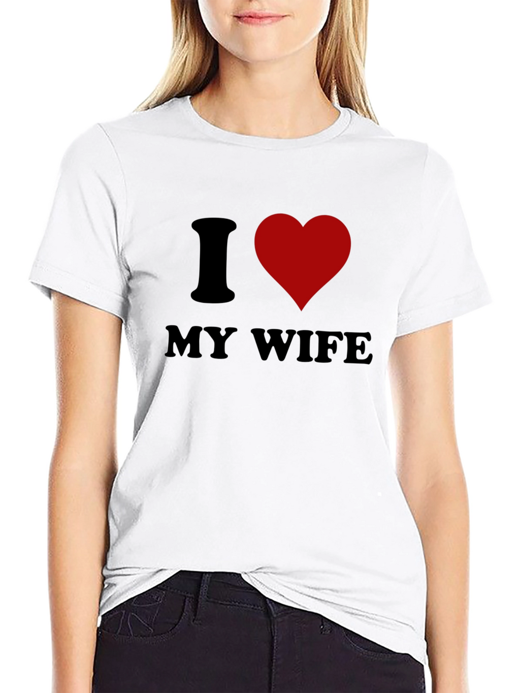 I Love My Wife Graphic Tee - Husband Gift