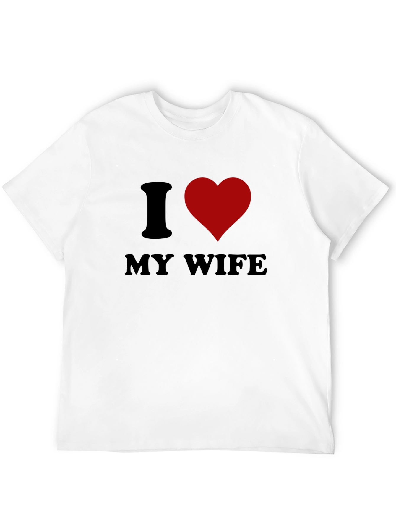 I Love My Wife Graphic Tee - Husband Gift