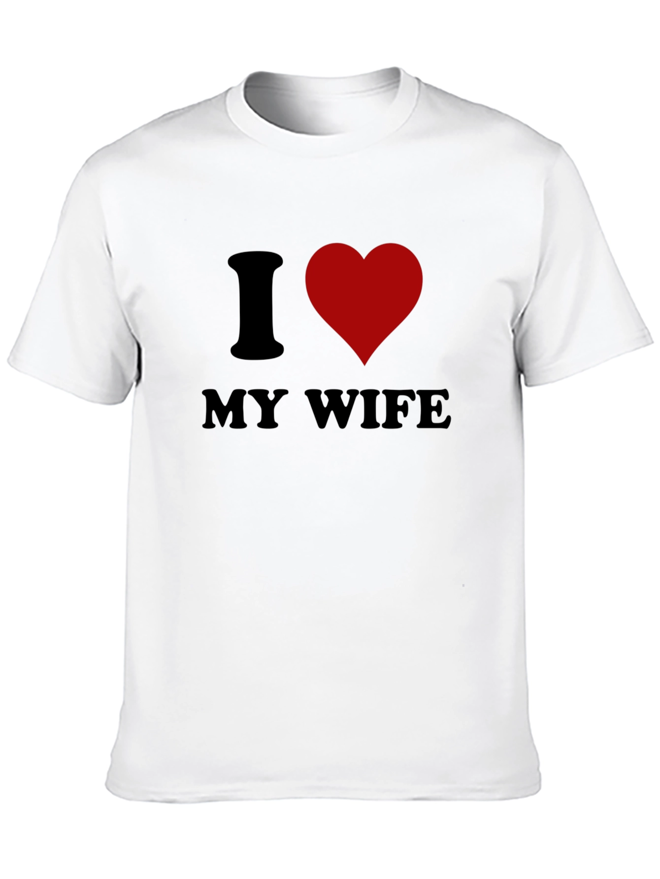 I Love My Wife Graphic Tee - Husband Gift